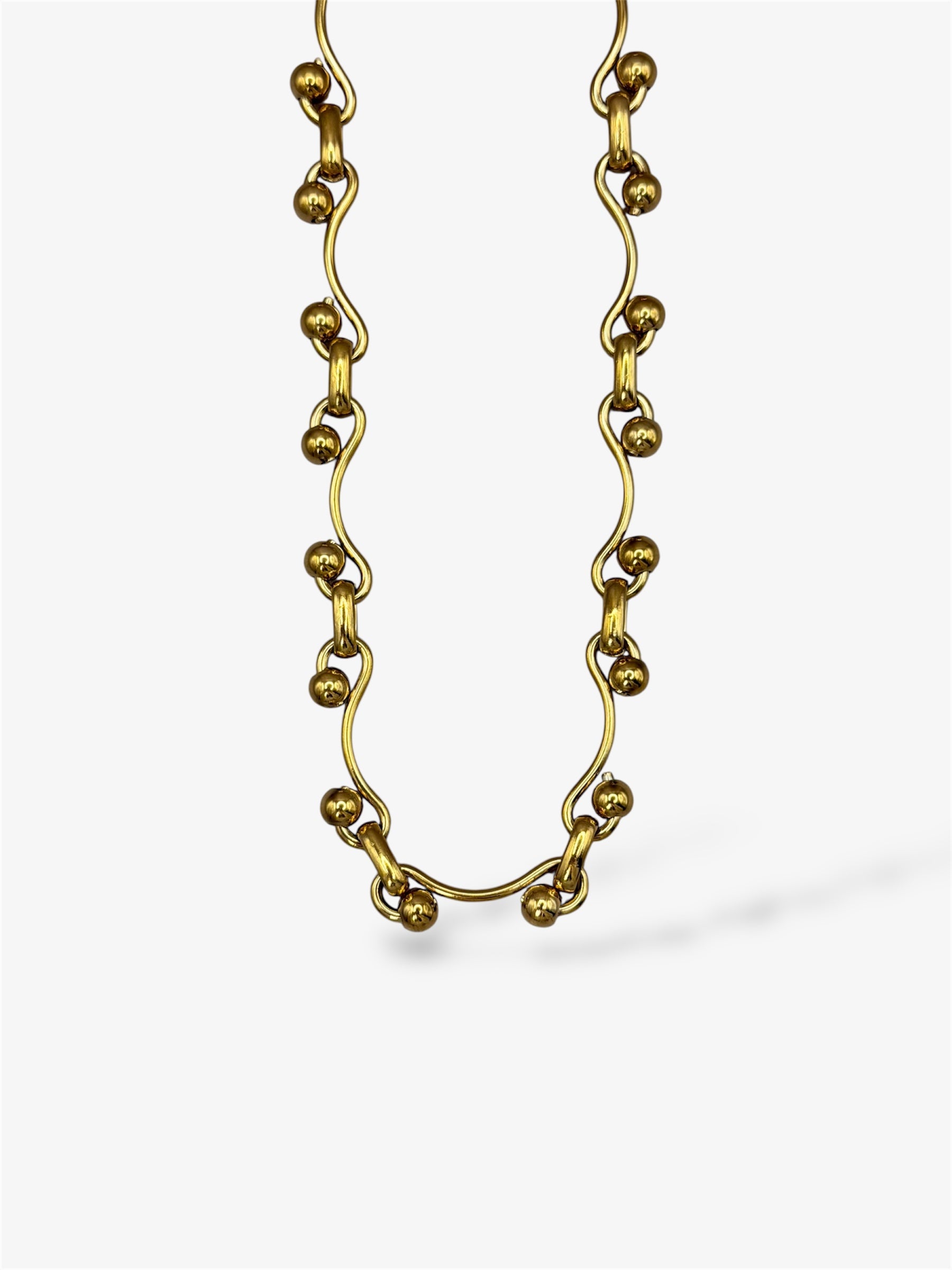 Collana ONDE DI LUCE gold