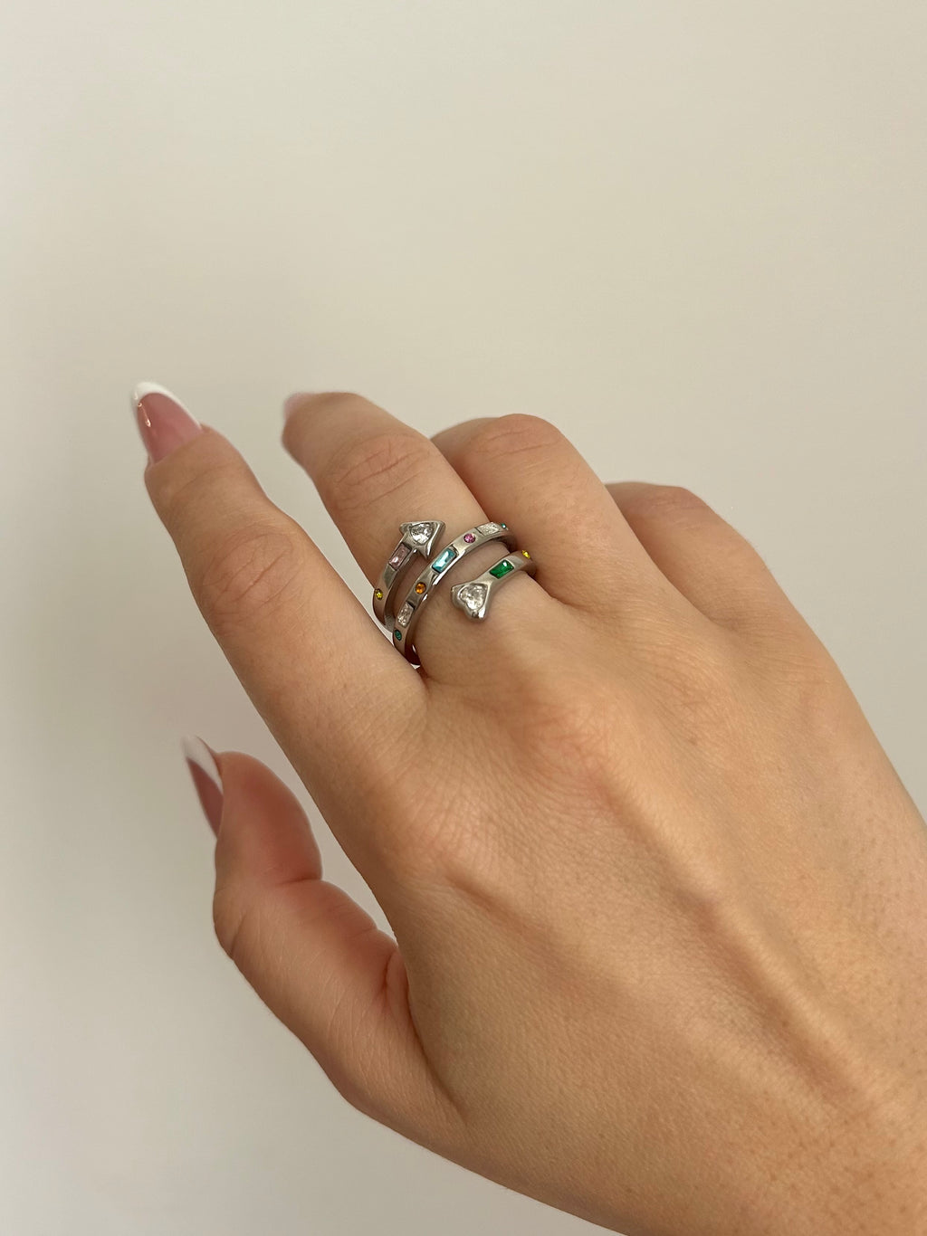 Anello Vortice Zirconato