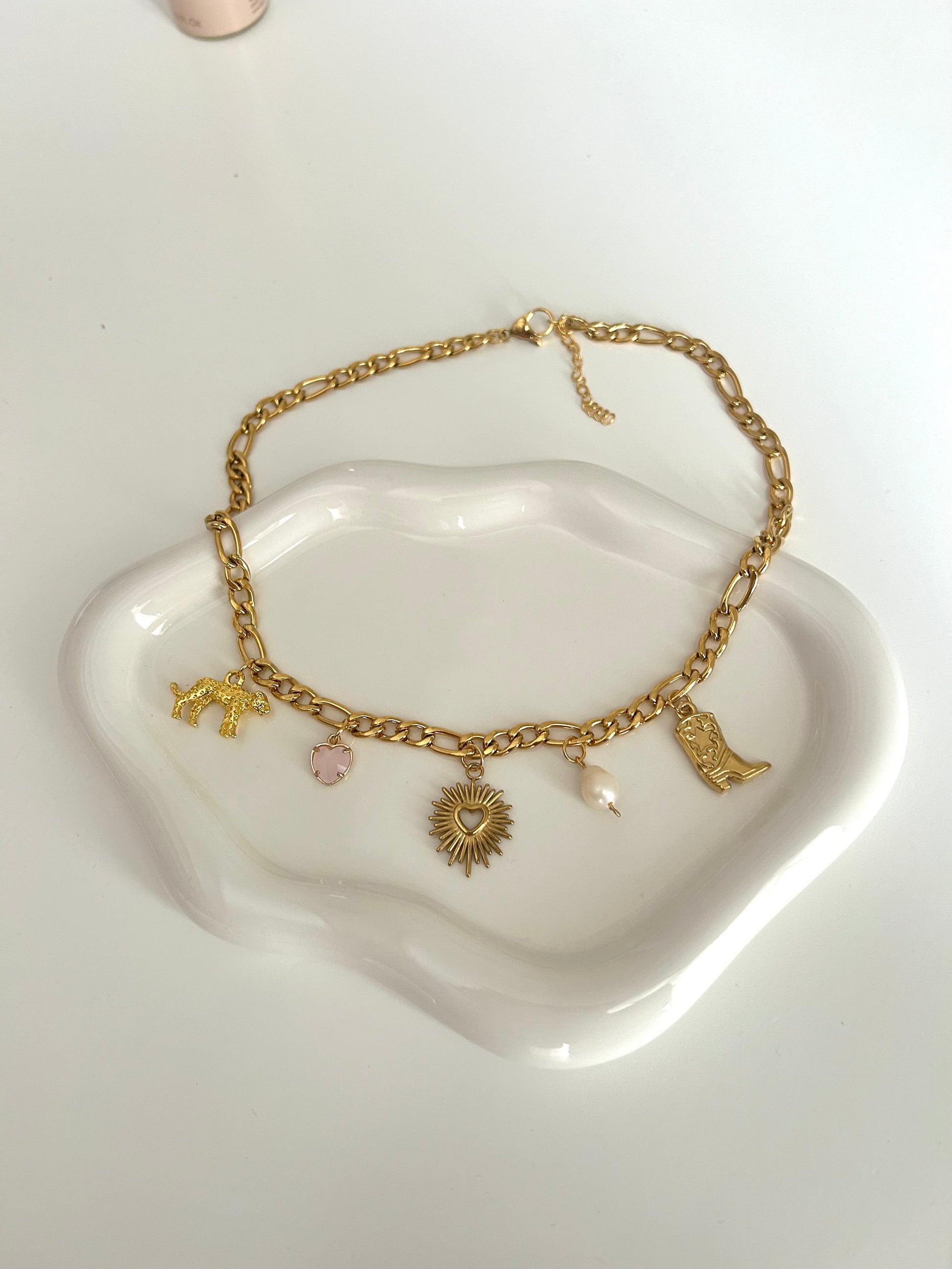 Collana 5 ciondoli