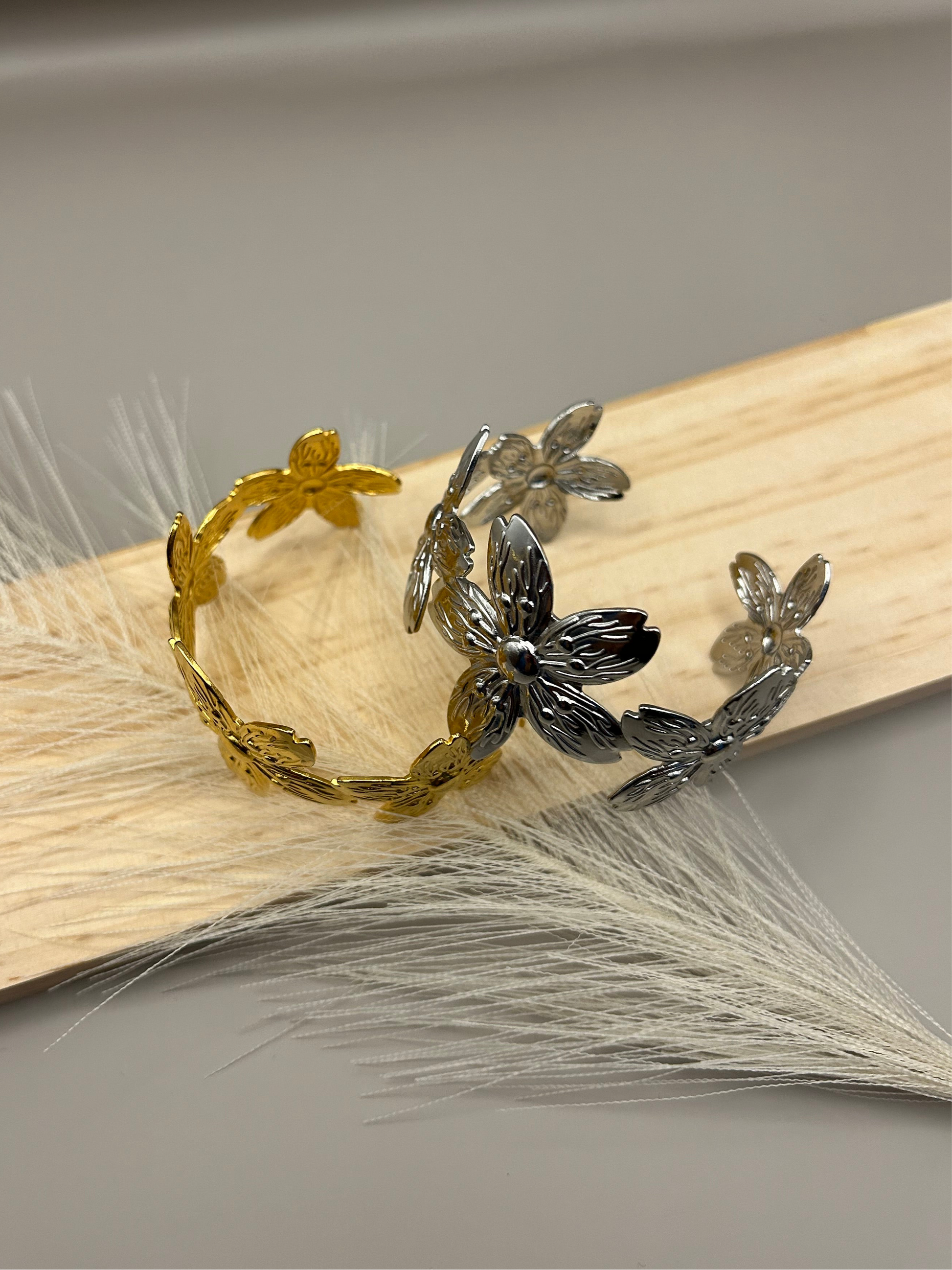 Bracciale rigido Big Flower