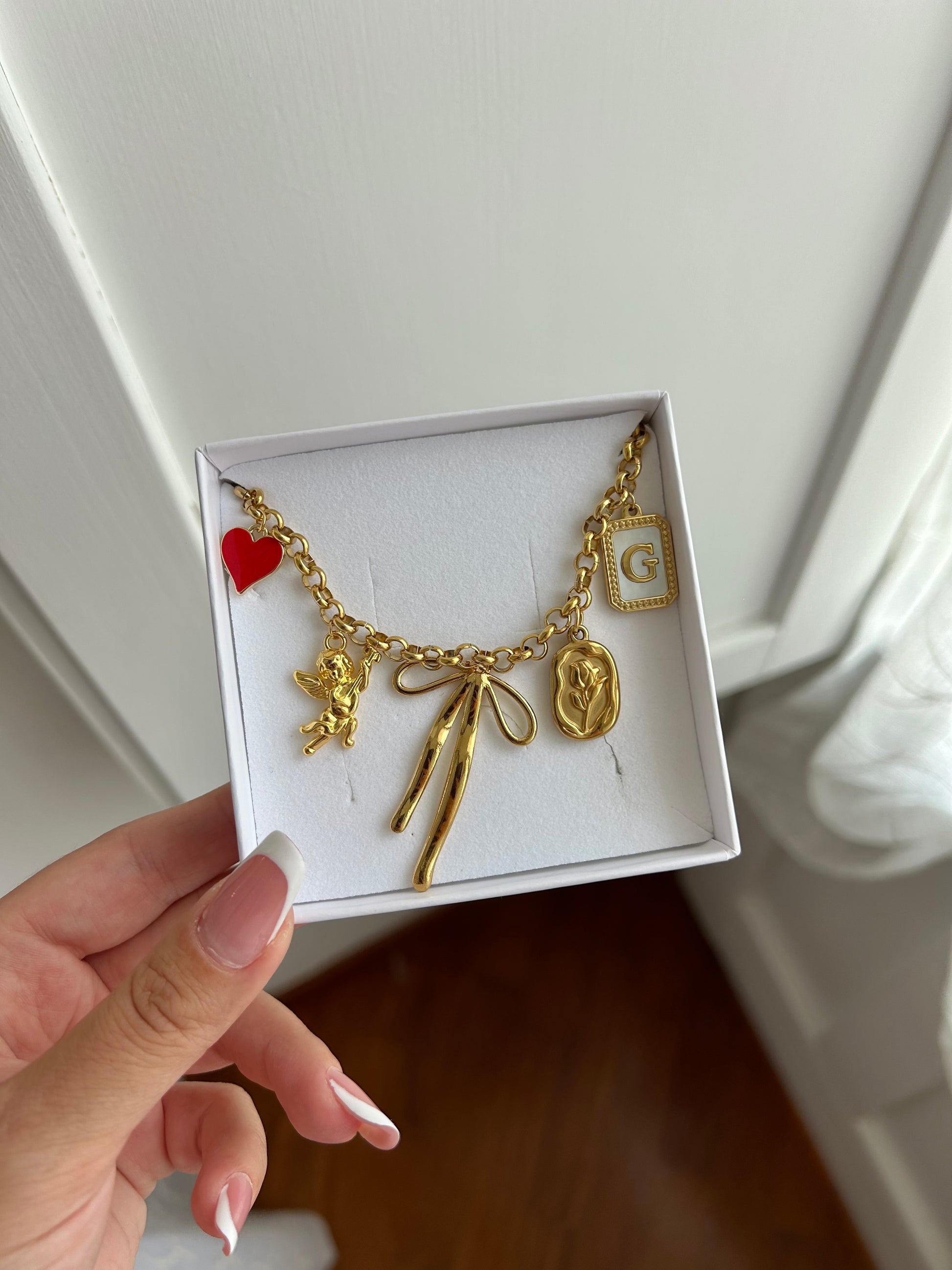 Collana 5 ciondoli
