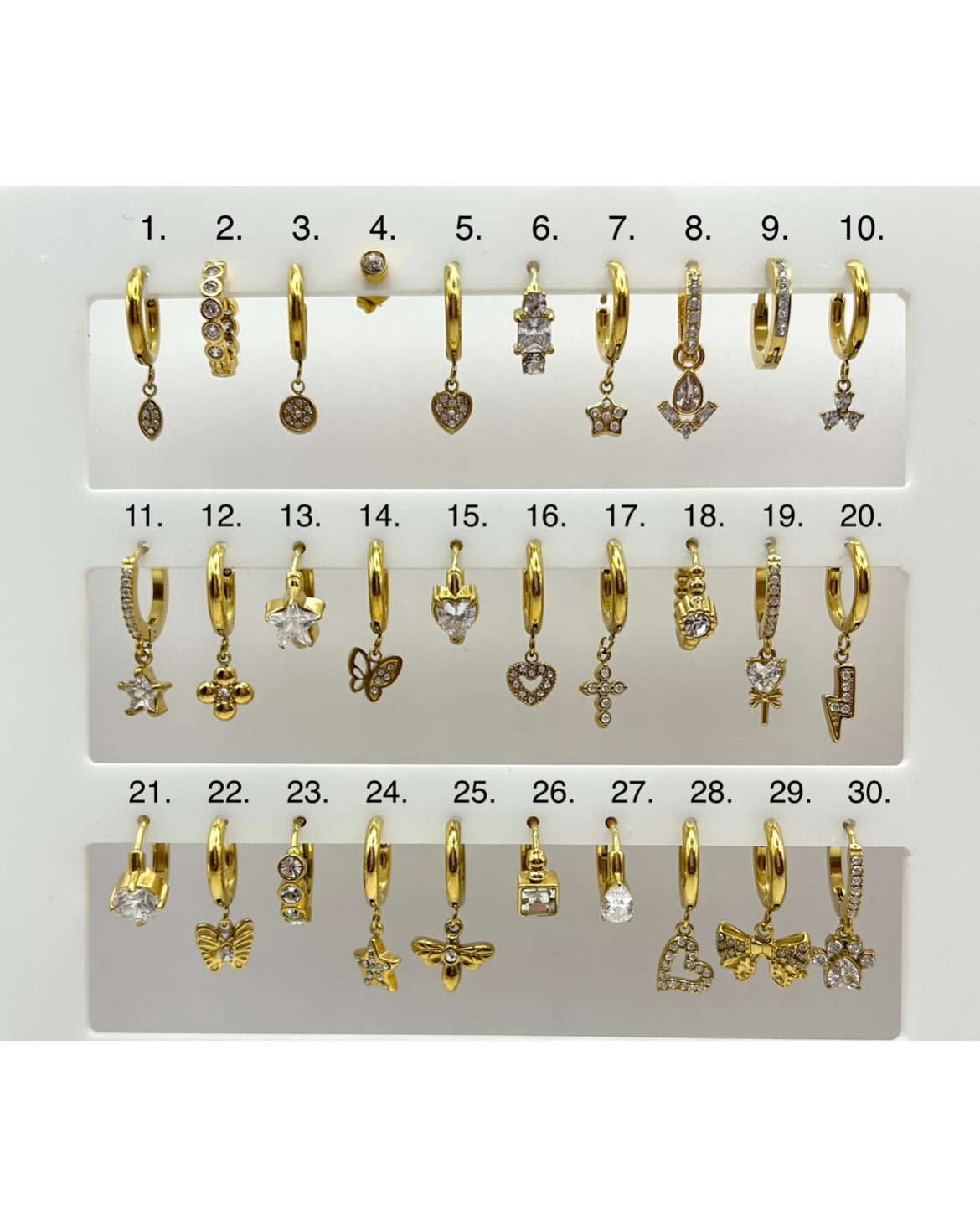 Singolo Orecchino Gold