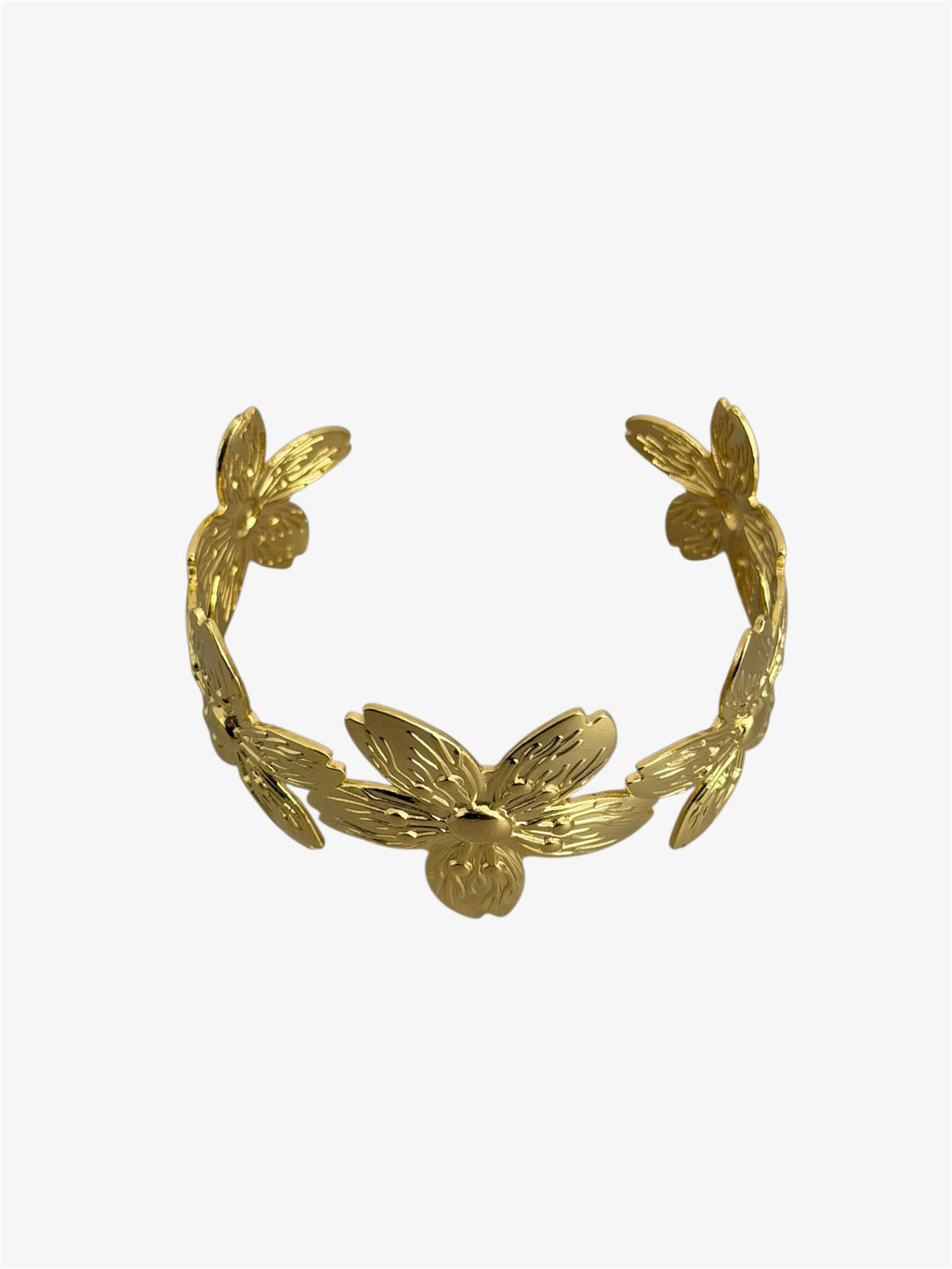 Bracciale Big Flower gold