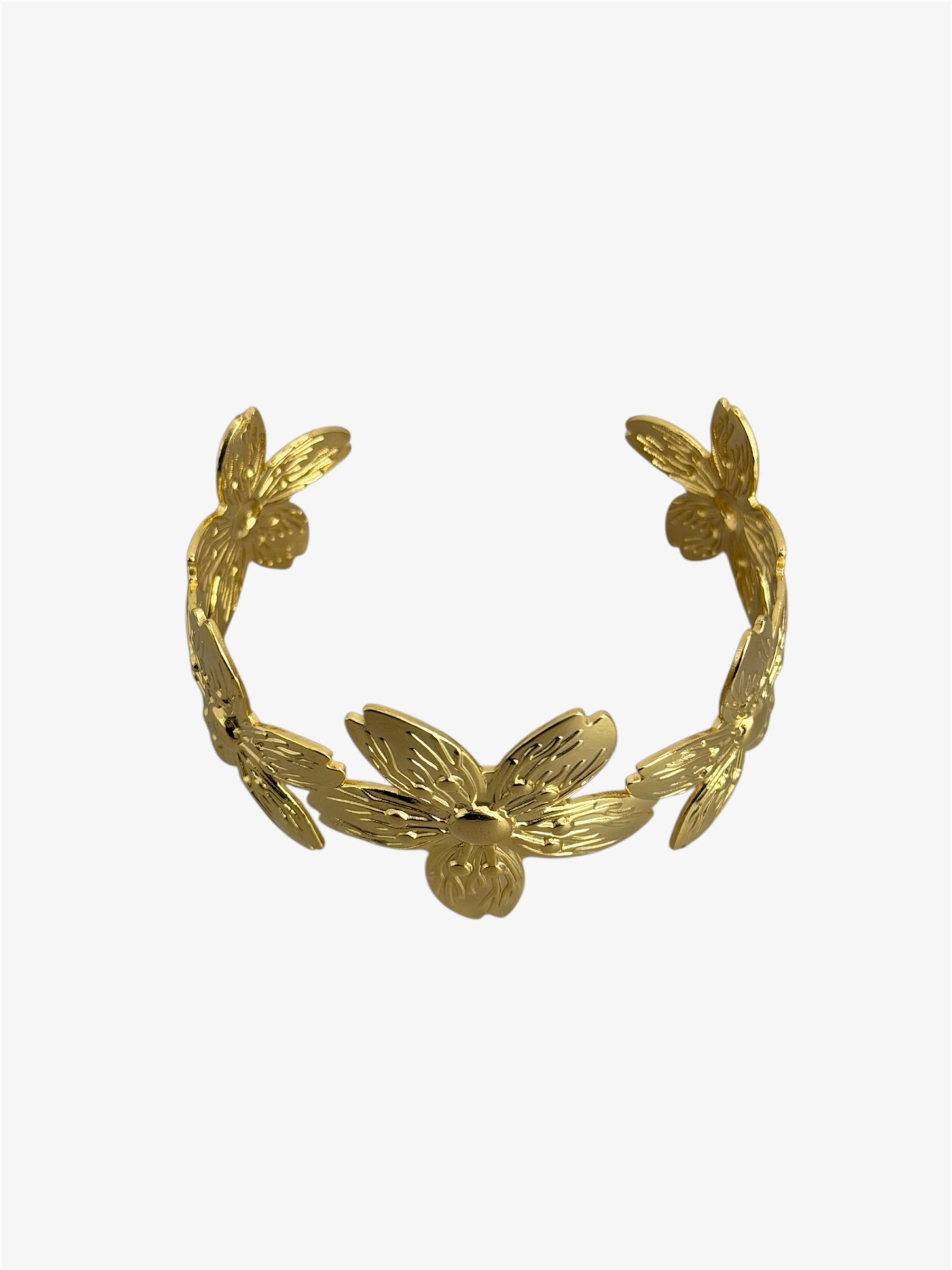 Bracciale Big Flower gold