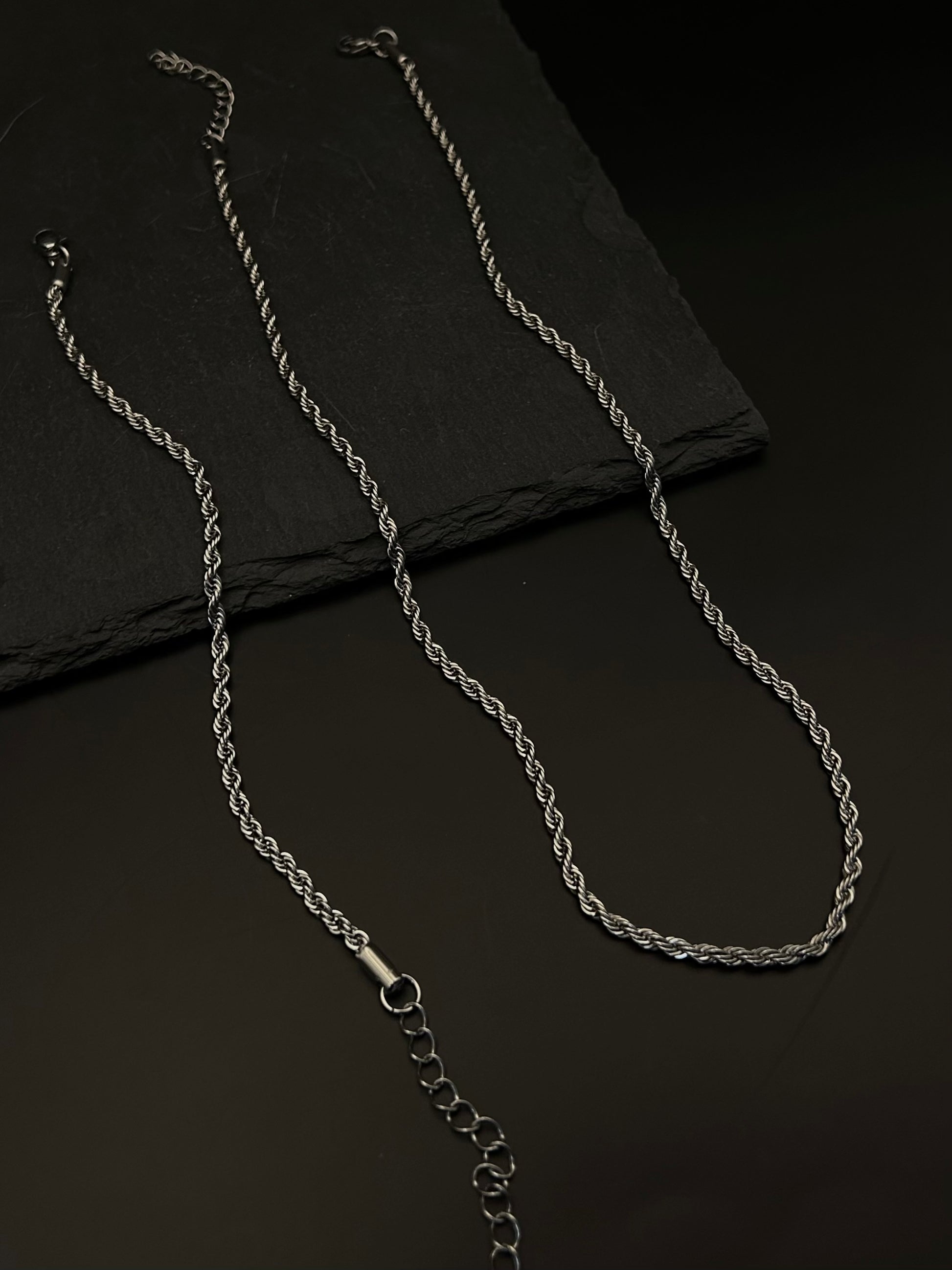 Collana Torchon Silver