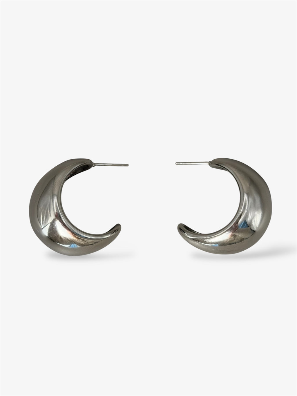 Orecchini Bombo silver