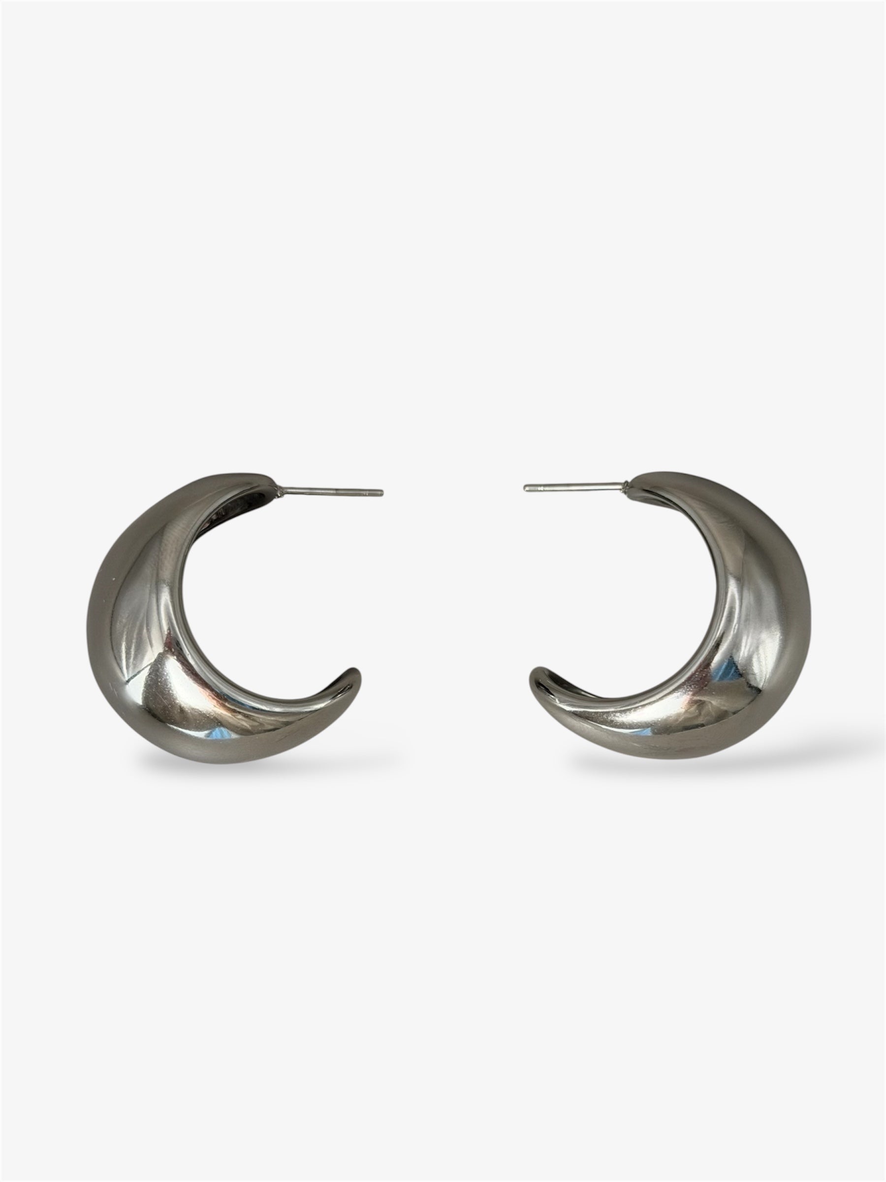 Orecchini Bombo silver