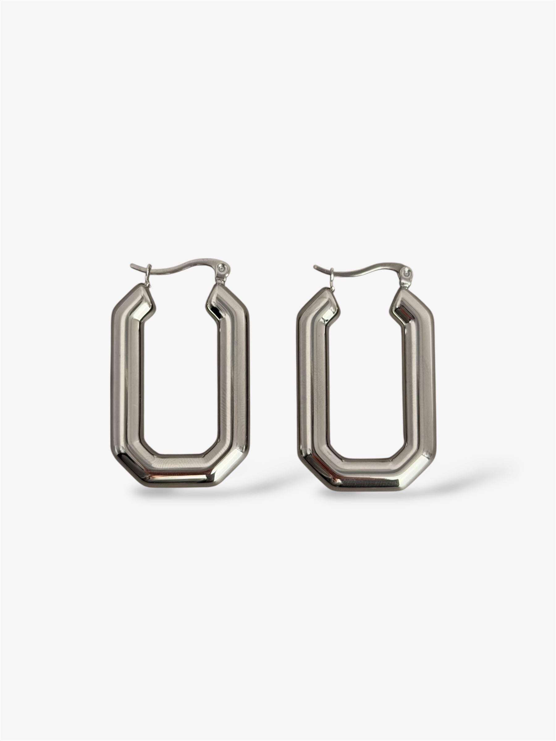 Orecchini Rectangle silver
