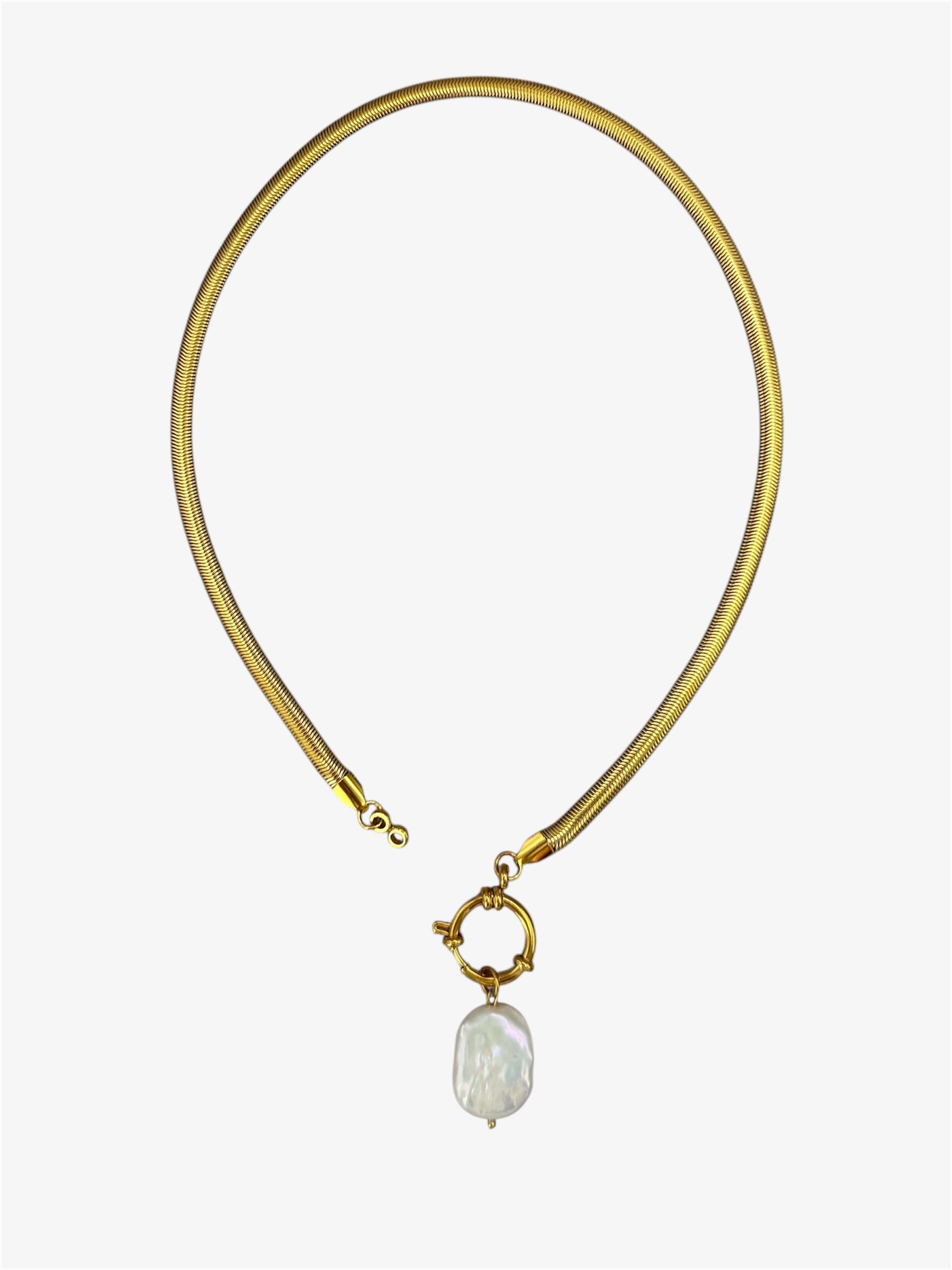 Collana PERLA BAROCCA