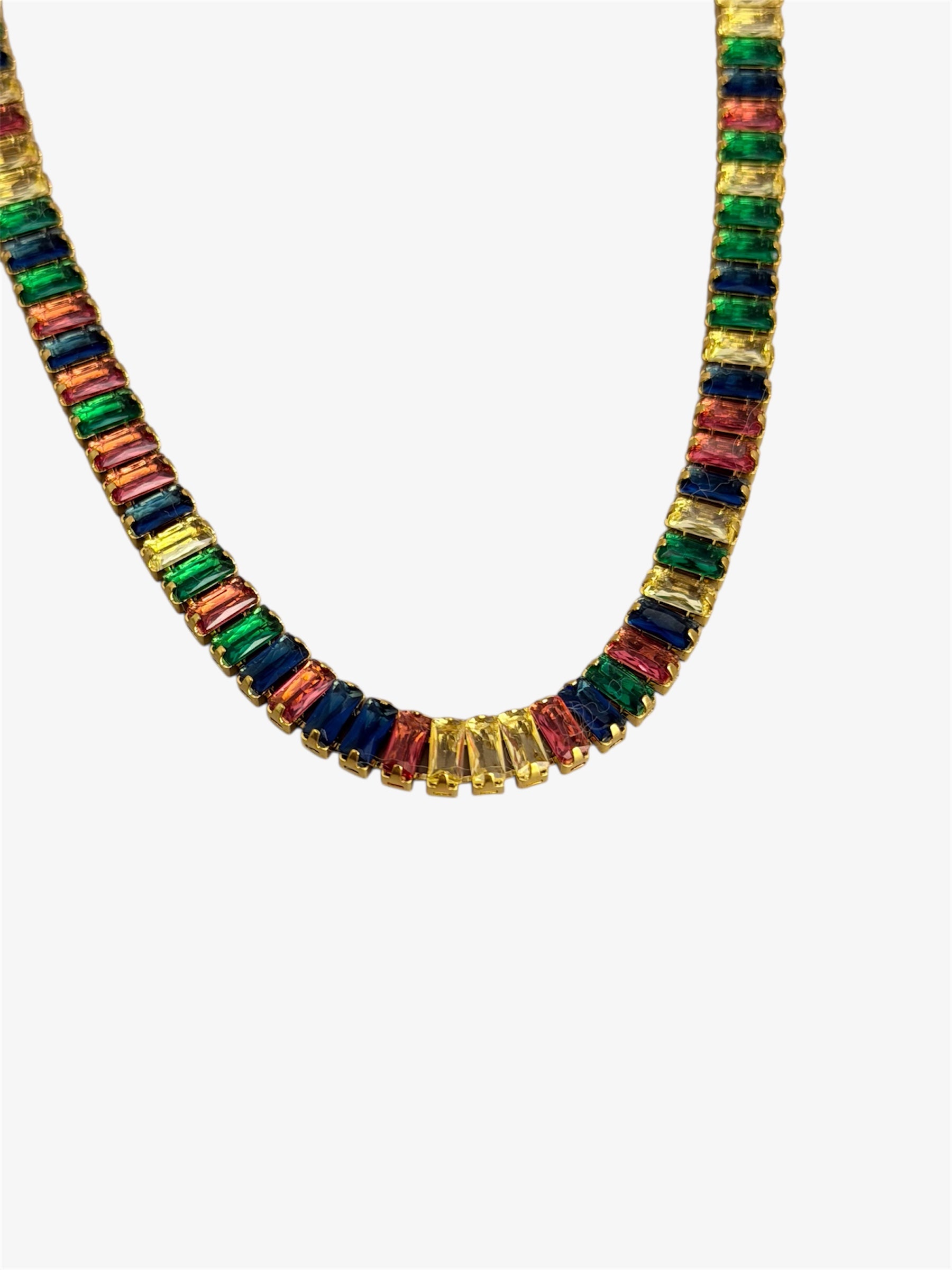 Collana RAINBOW BAGUETTE