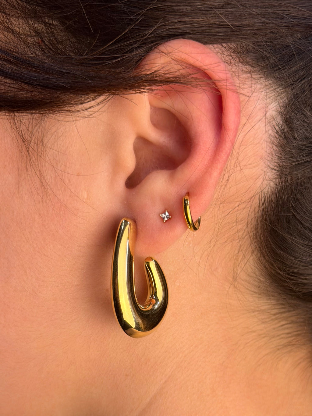 Orecchini Madame gold