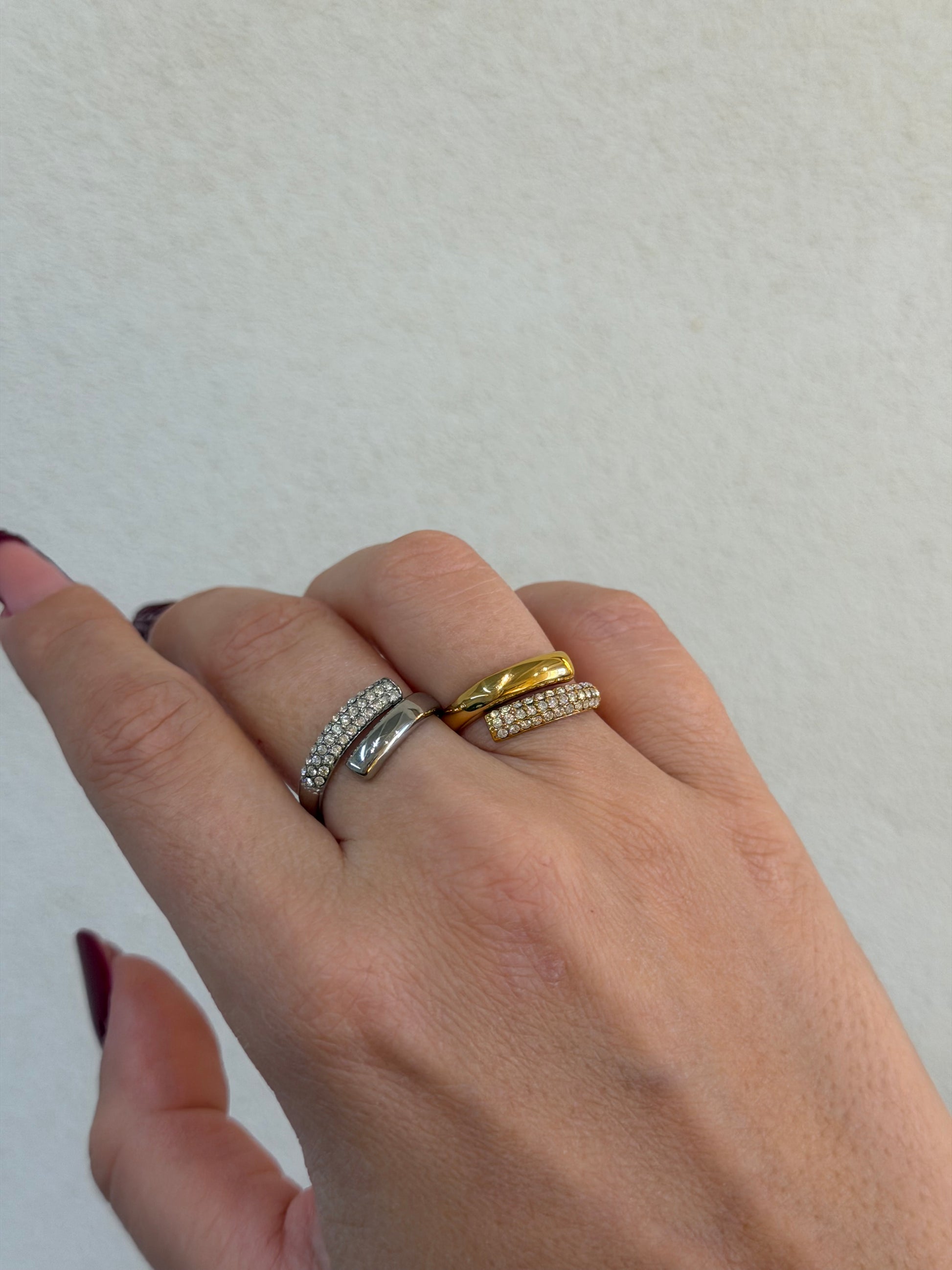 Anello GIPSY ZIRCONATO