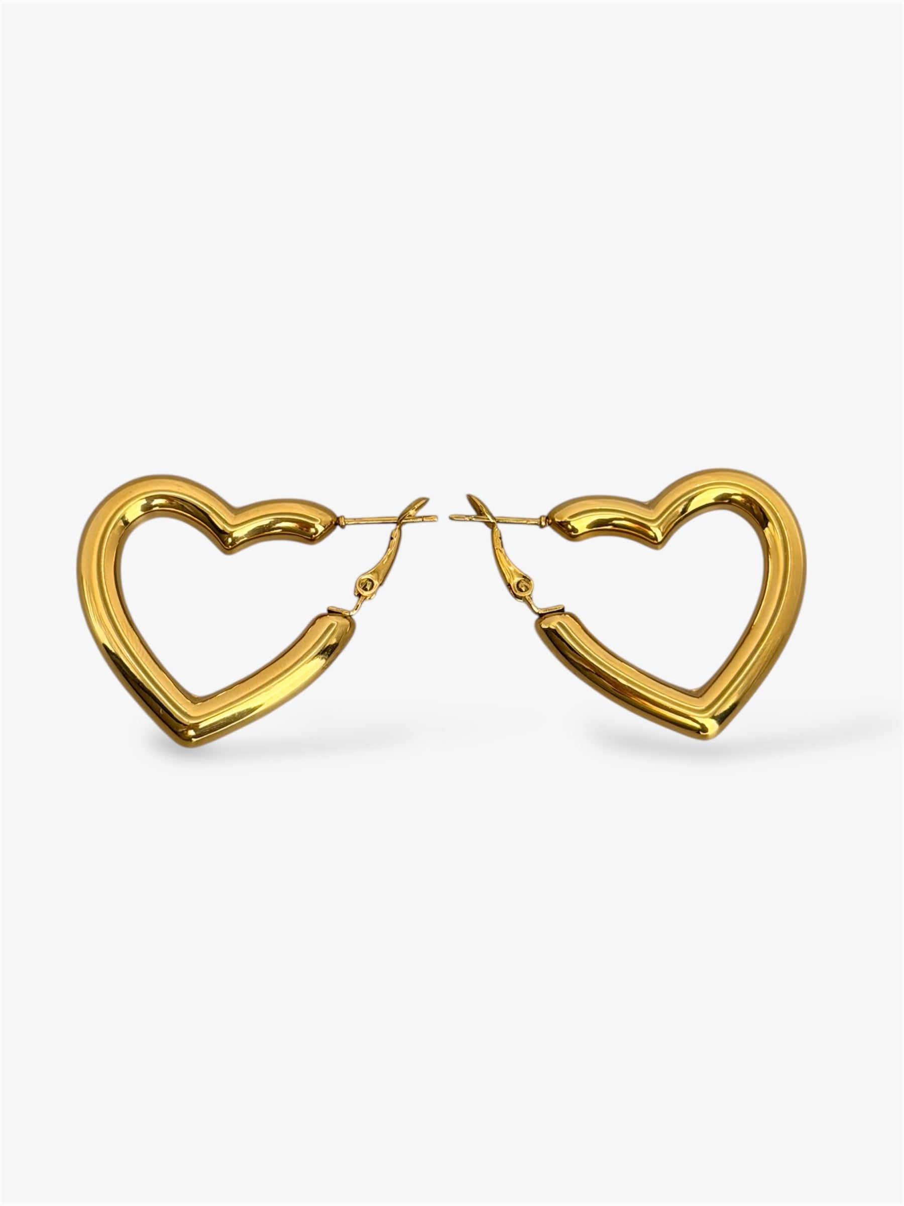 Orecchini Cuore gold