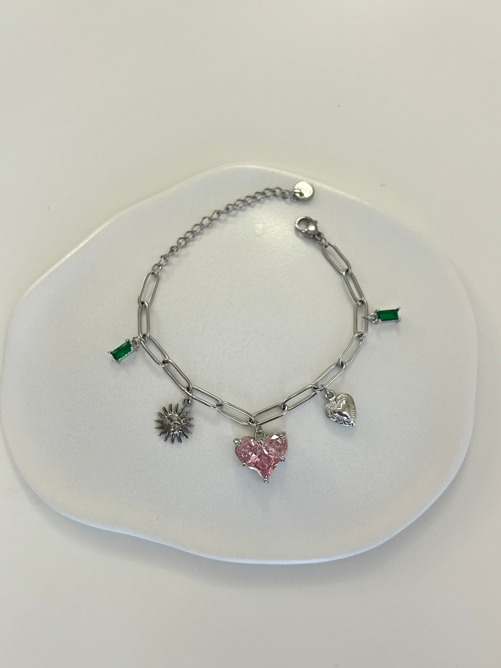 Bracciale 5 ciondoli