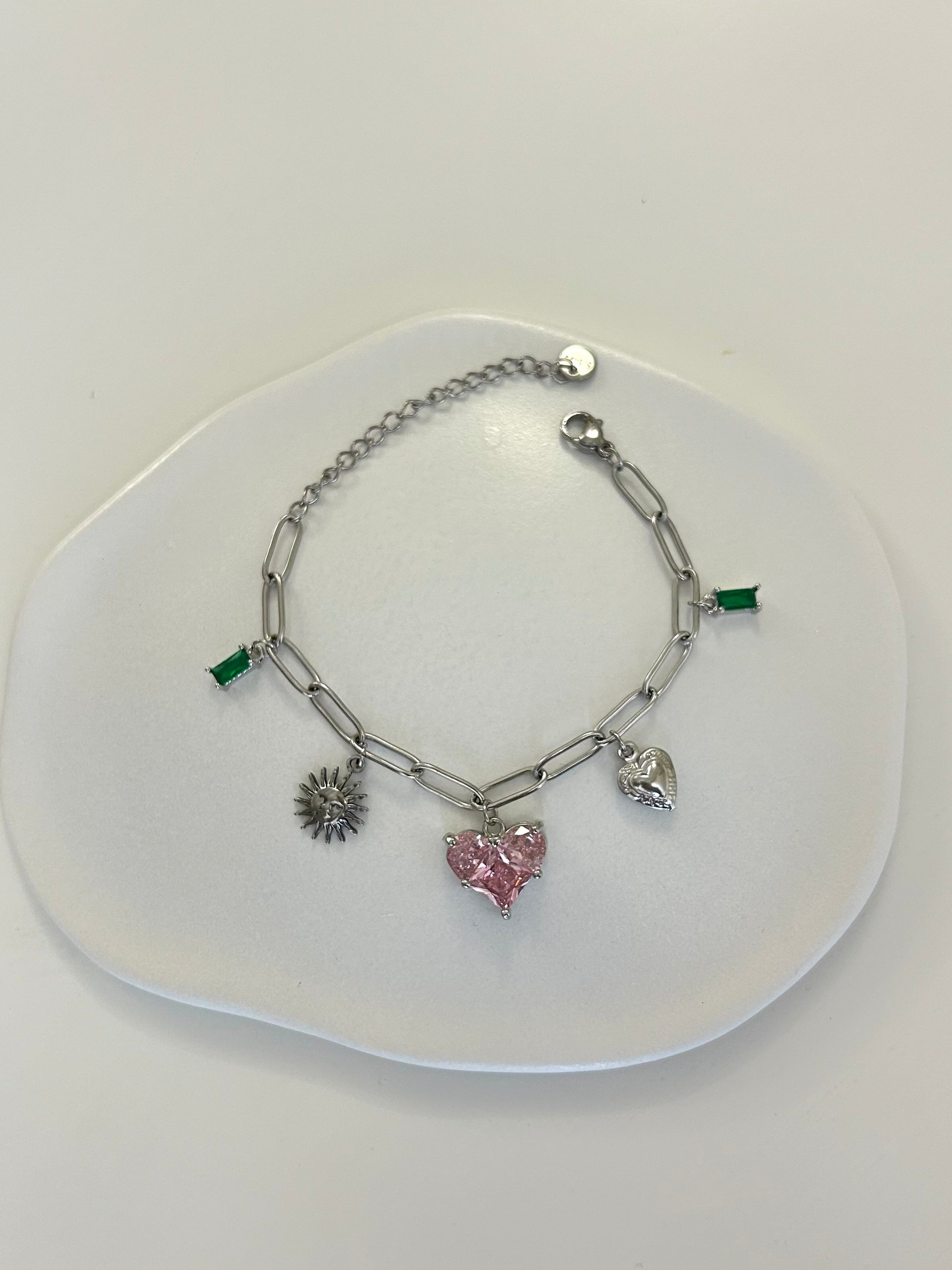 Bracciale 5 ciondoli