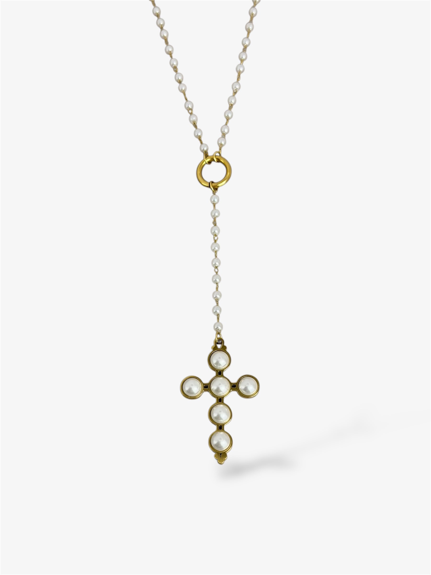 Collana PEARL CROSS