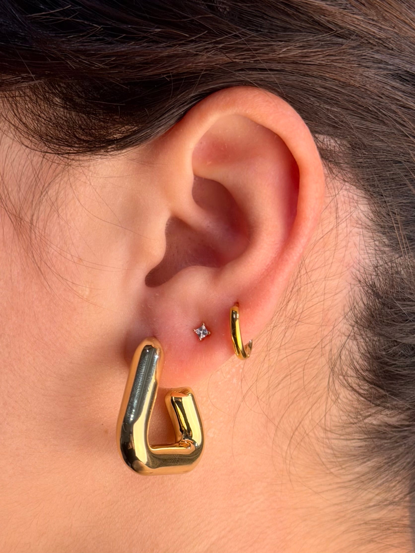 Orecchini Tringle Mini gold