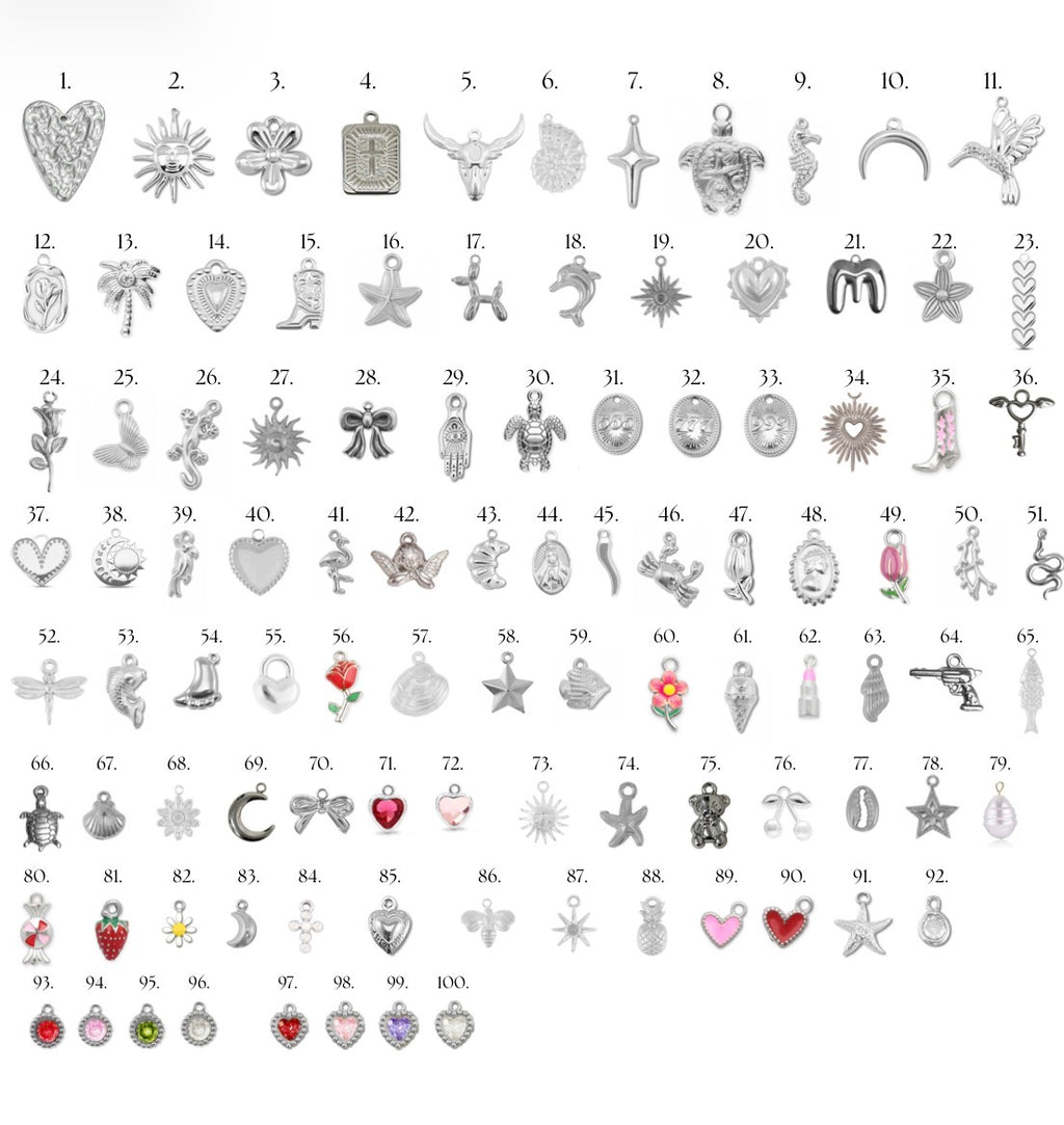 Create your own personalized silver necklace HERE