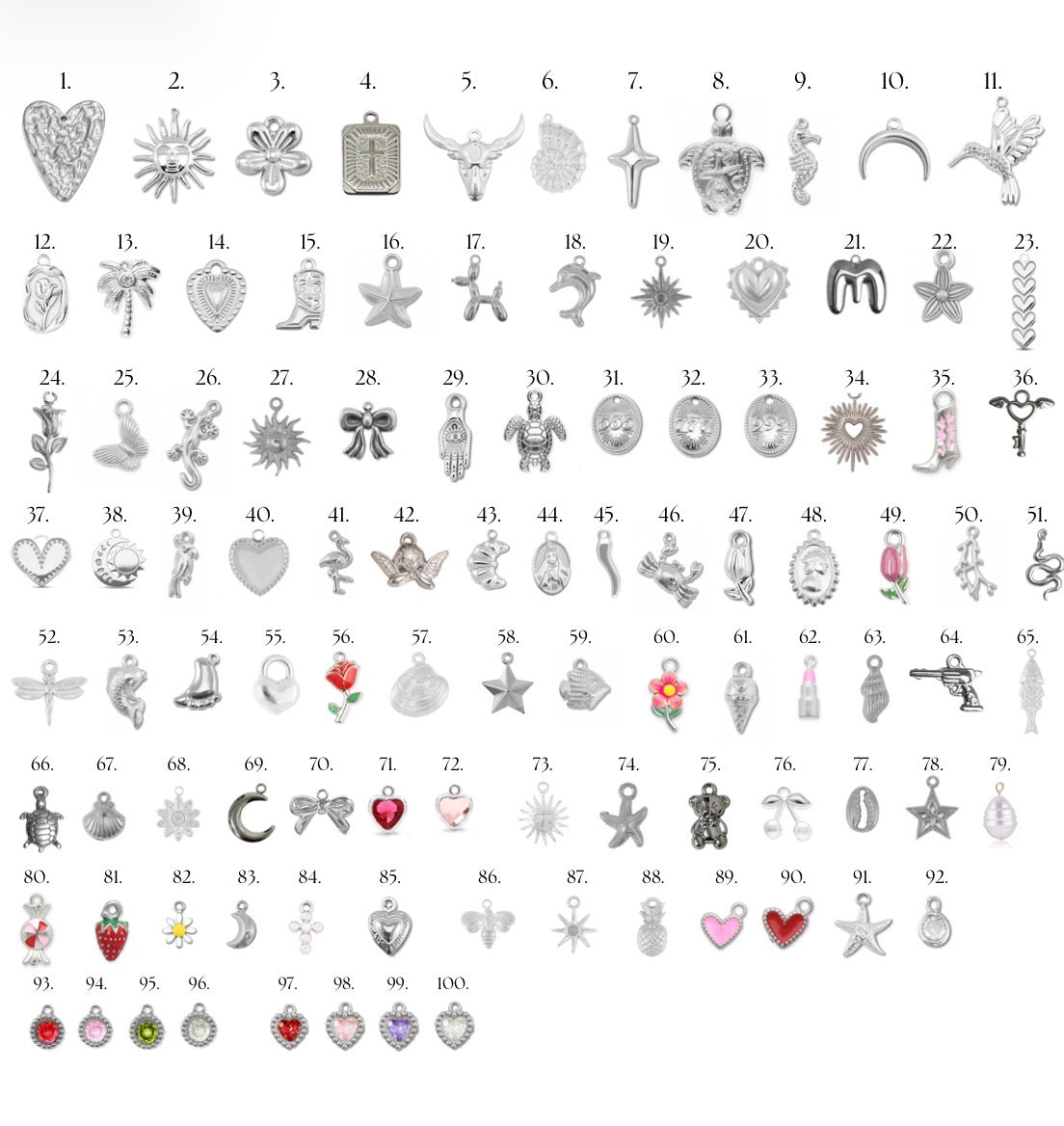 Charm Singolo silver