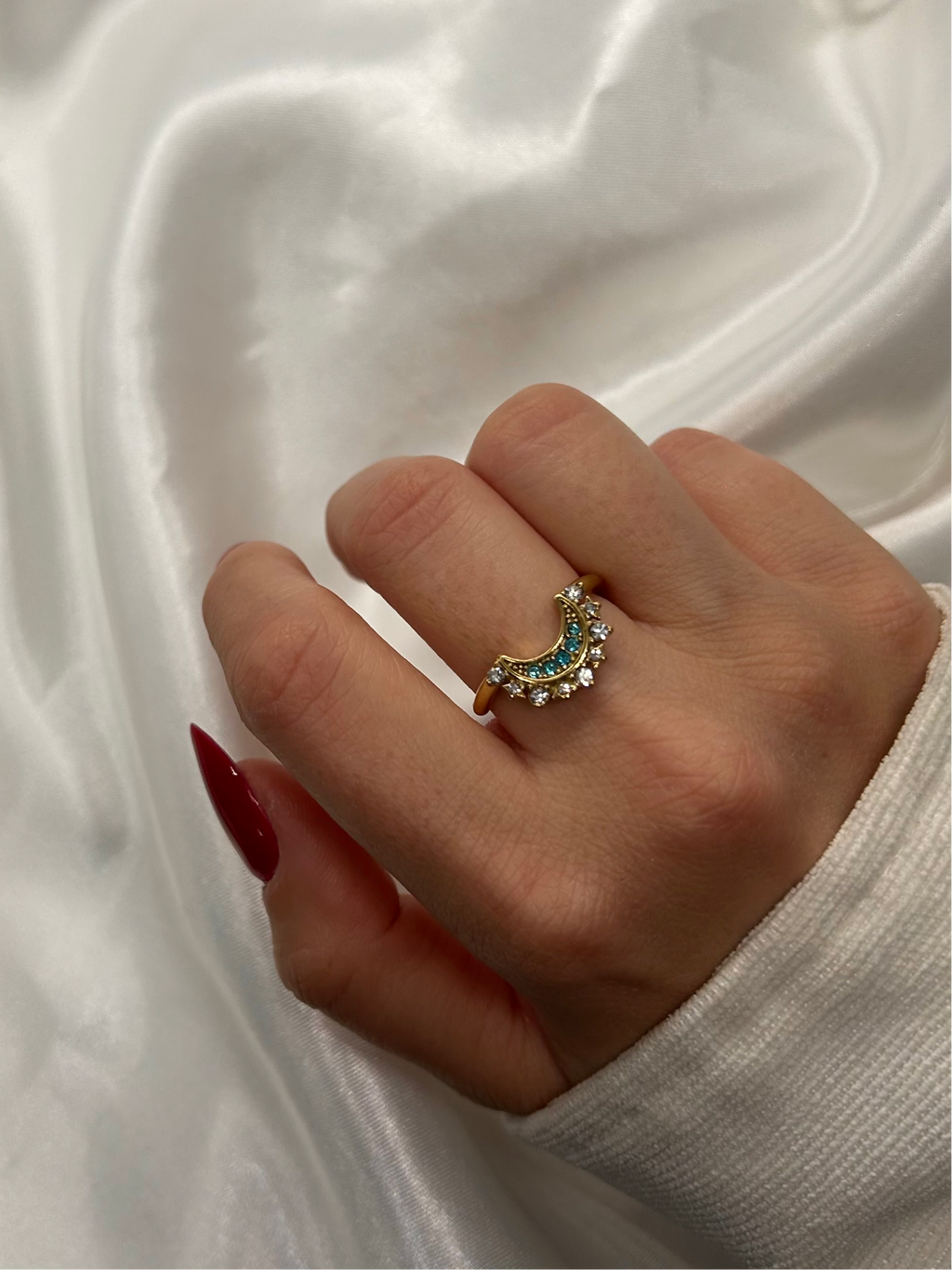 Anello Mezza Luna