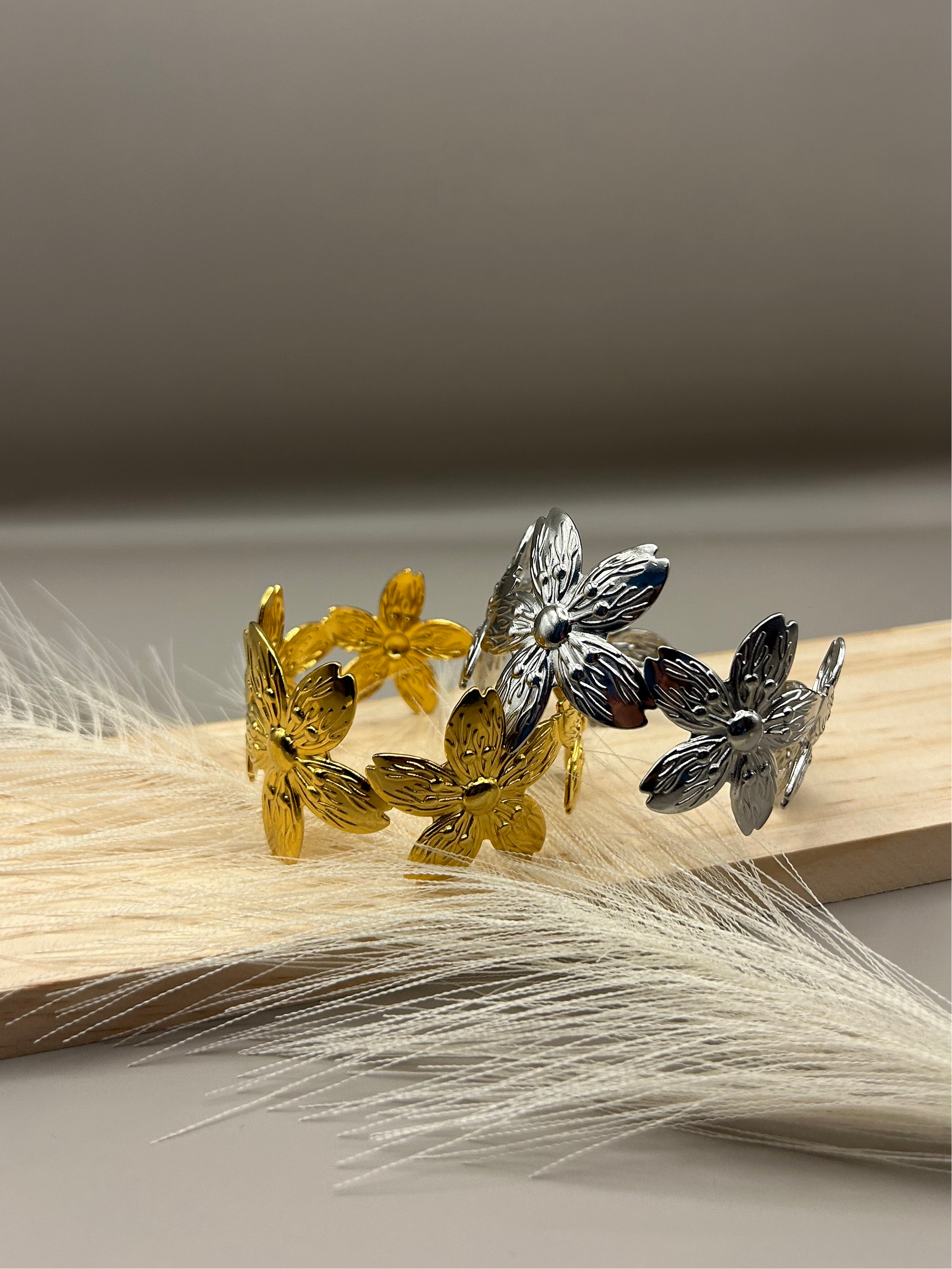 Bracciale rigido Big Flower