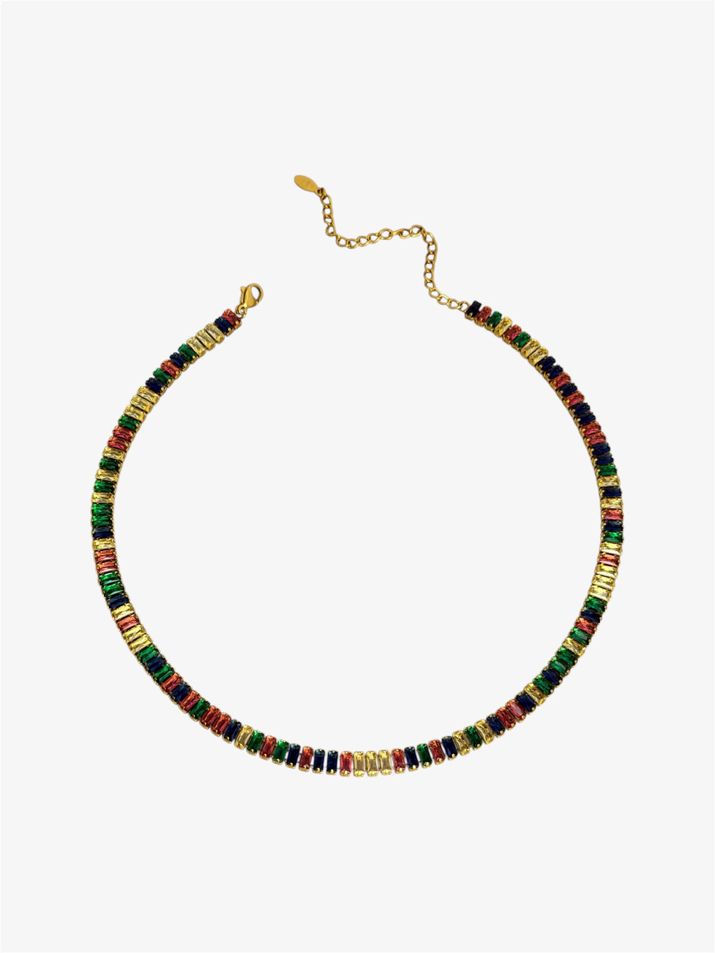 Collana RAINBOW BAGUETTE