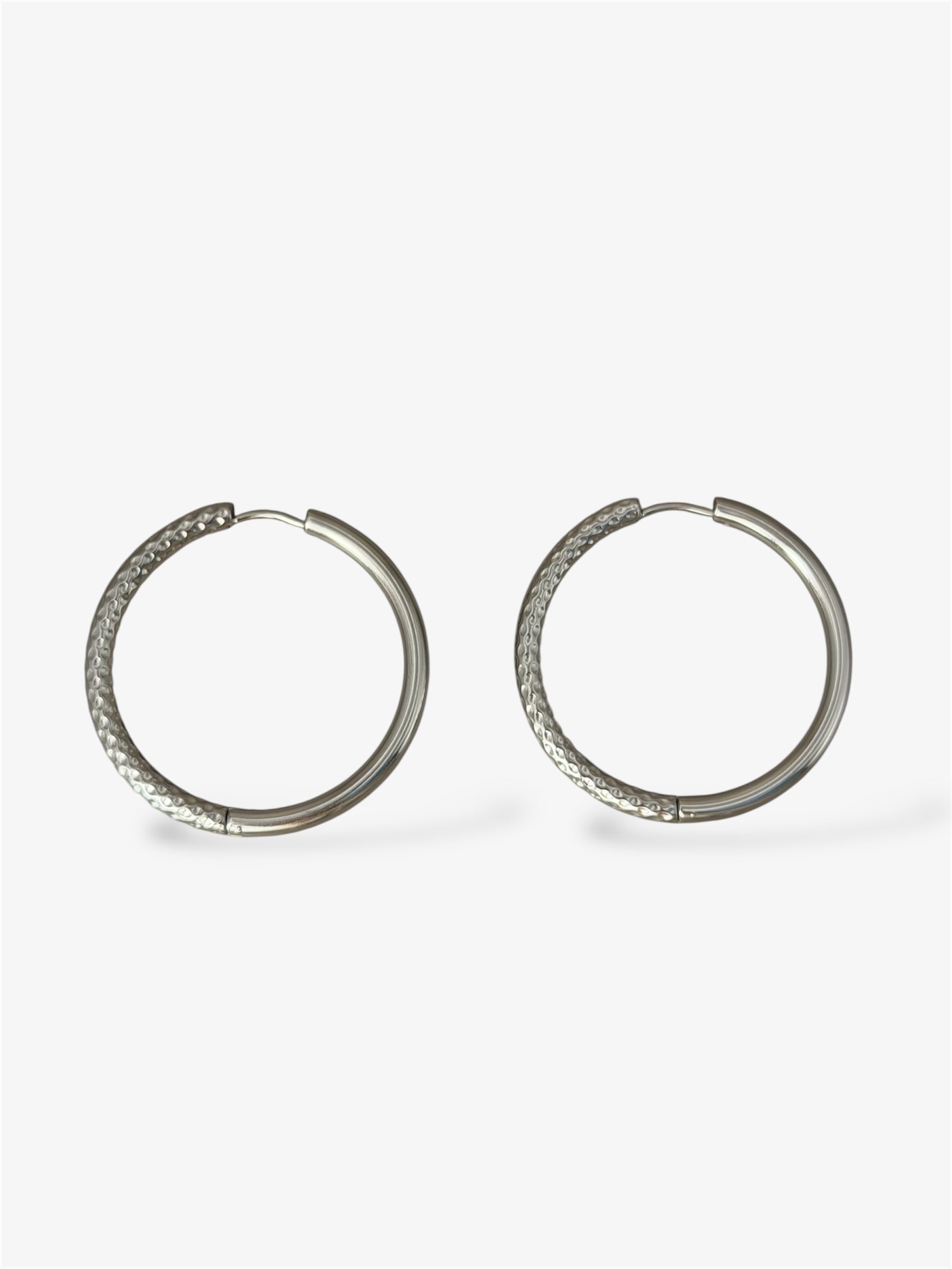 Orecchini Gritty Hoop
