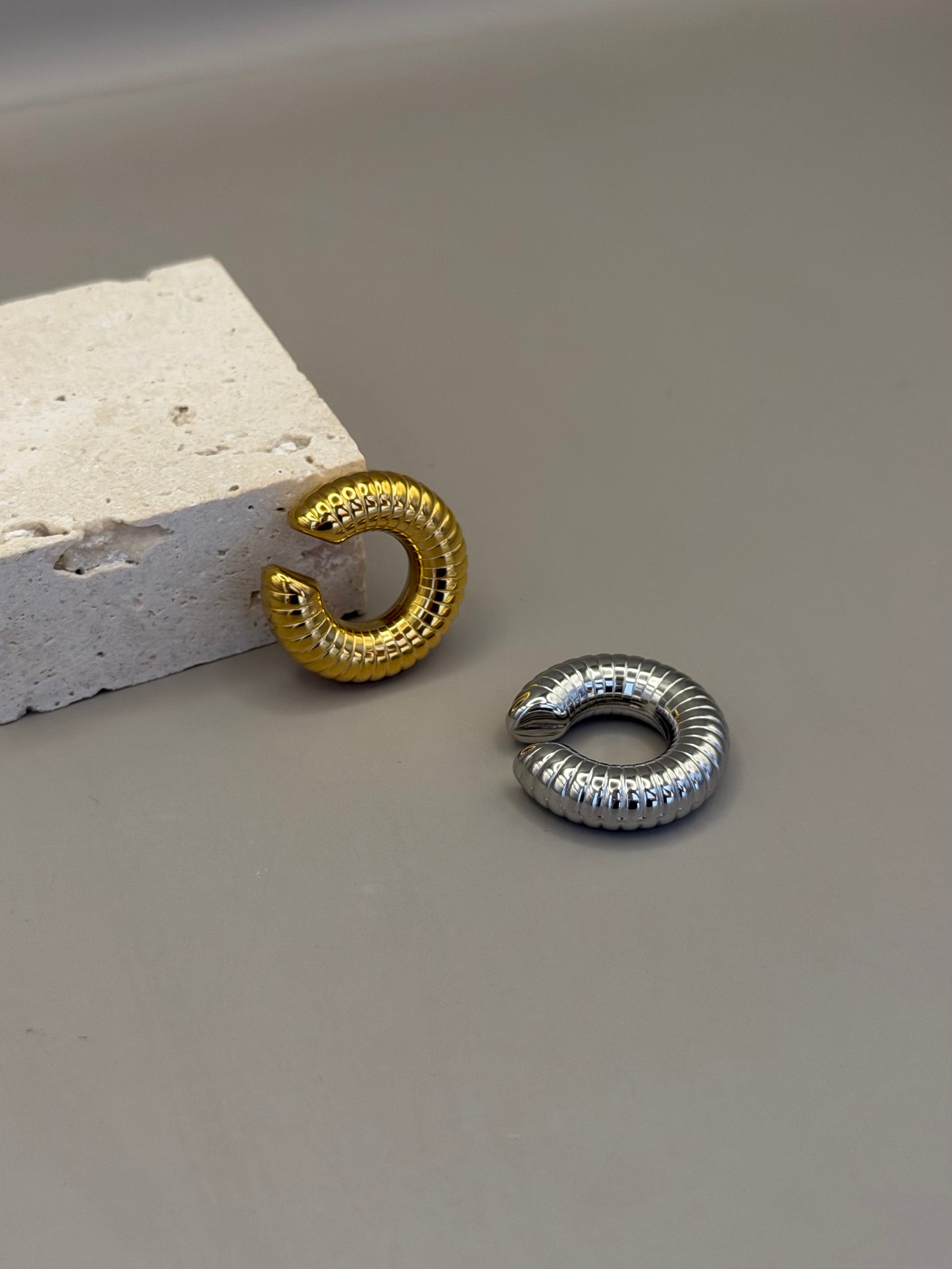 Ear Cuff Mini Zigrinato