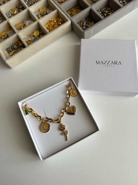 Collana 5 ciondoli