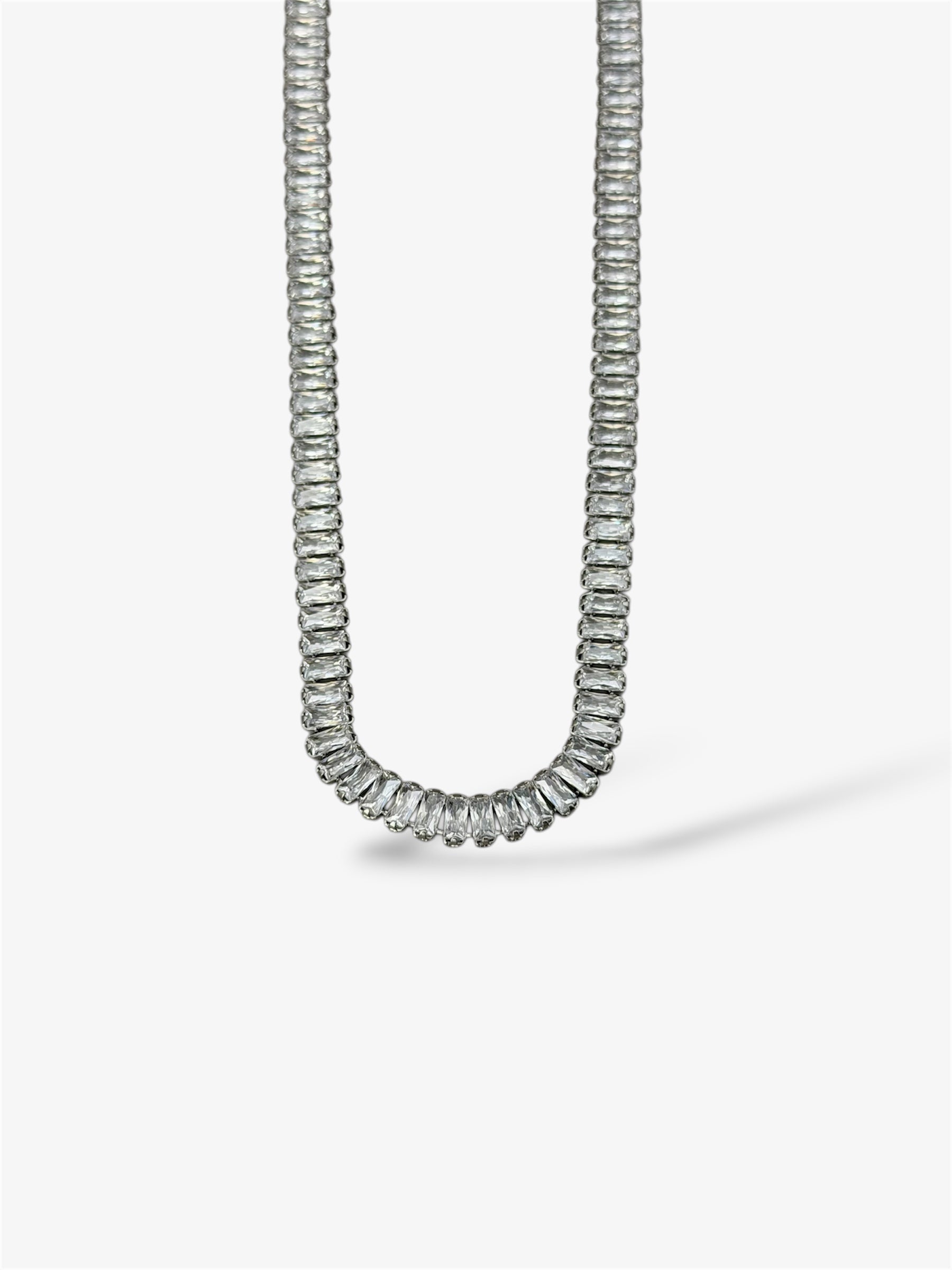 Collana BAGUETTE silver