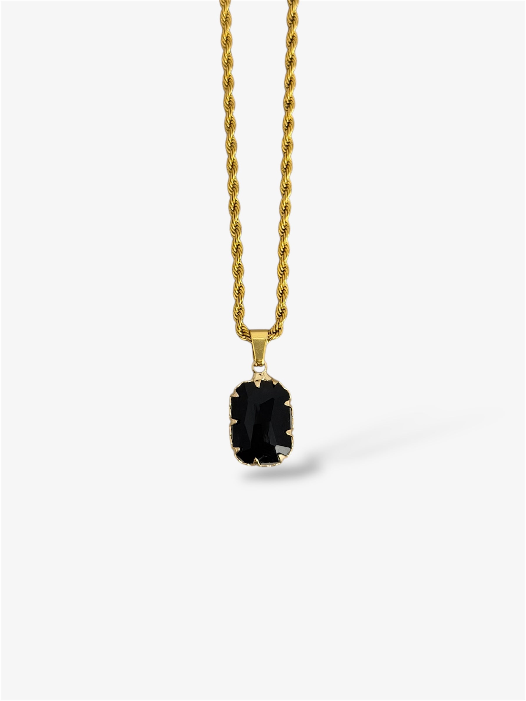 Collana MIDNIGHT BLOCK gold