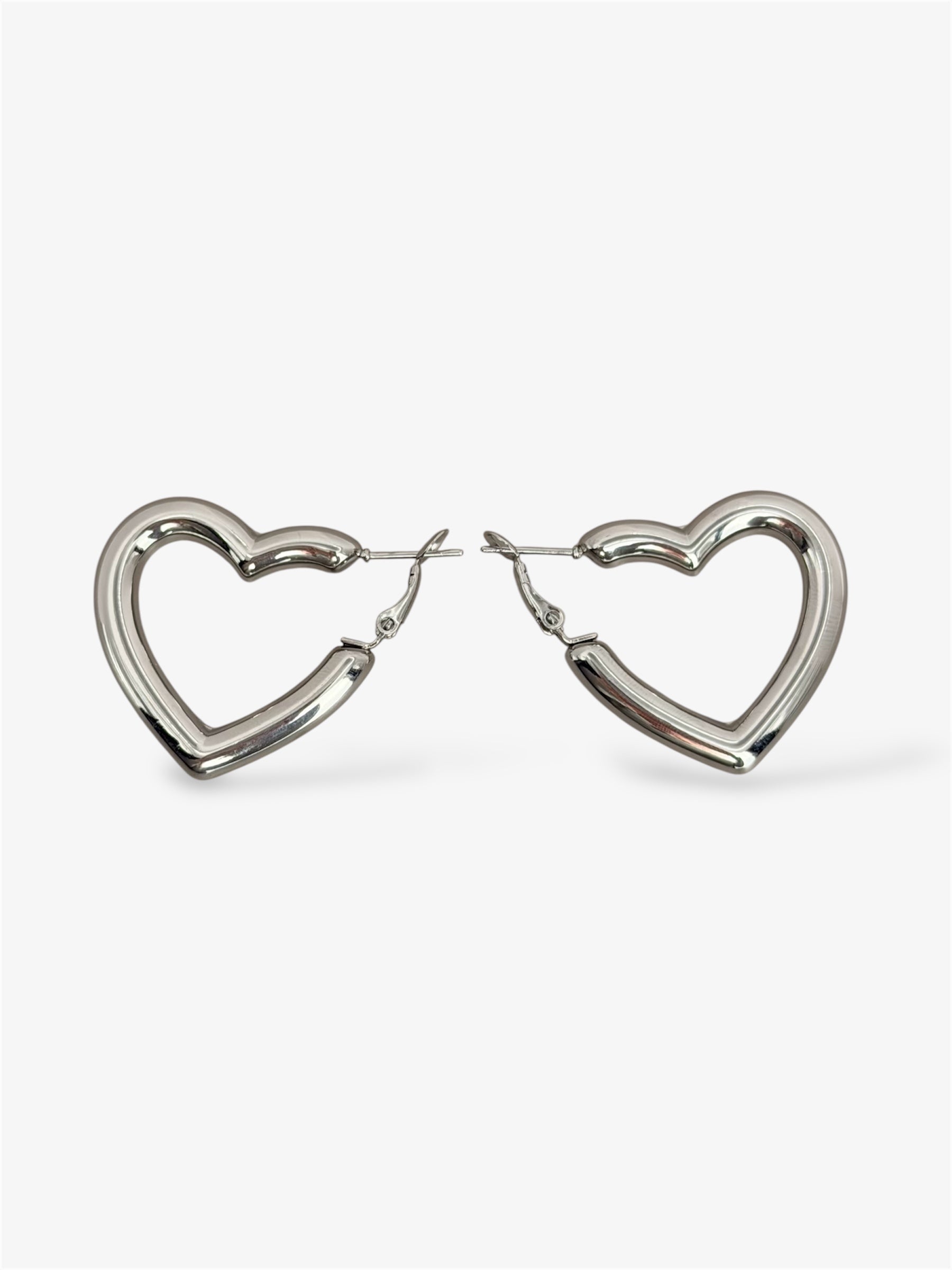 Orecchini Cuore silver