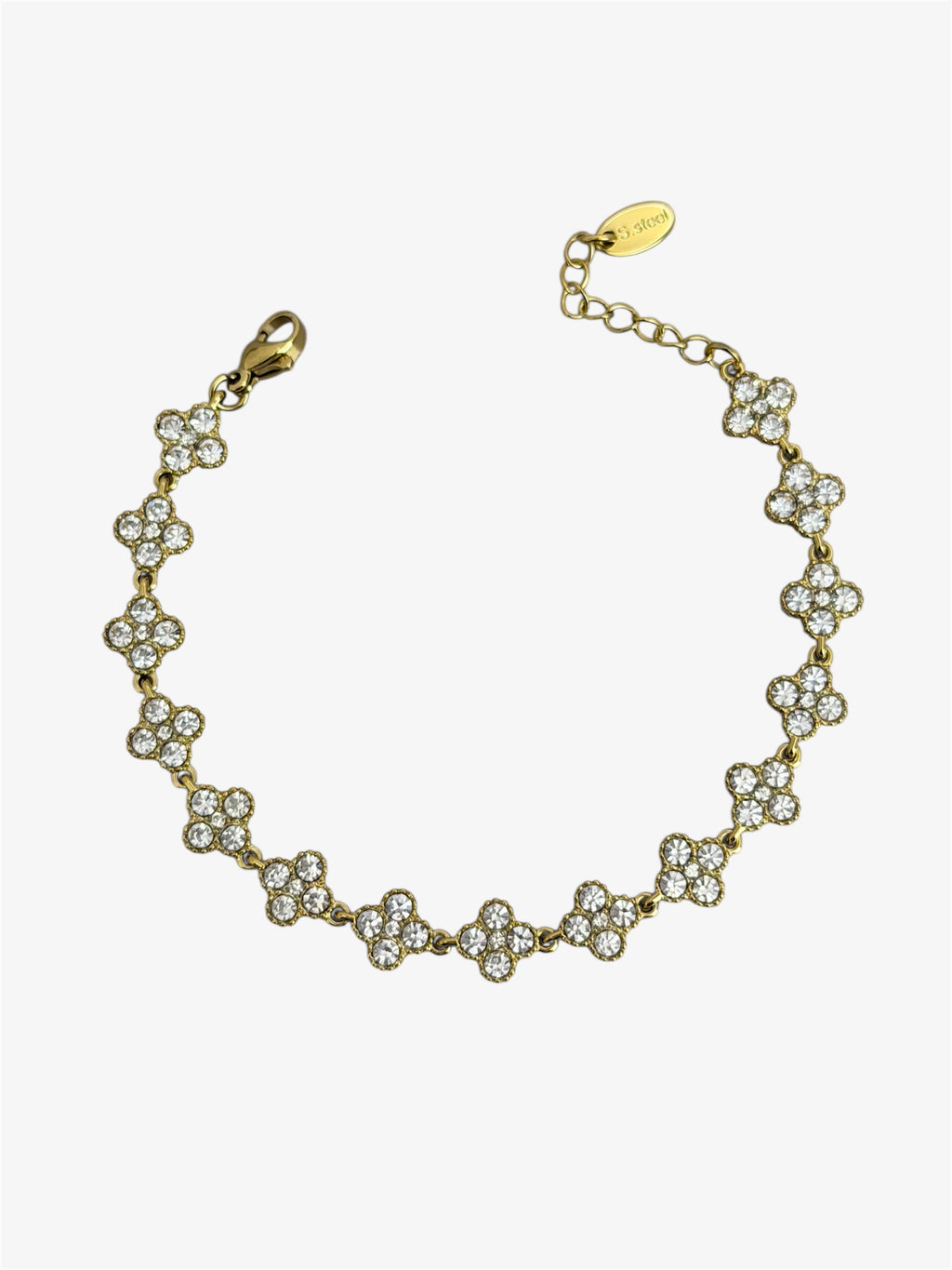 Bracciale Van Zirconato gold