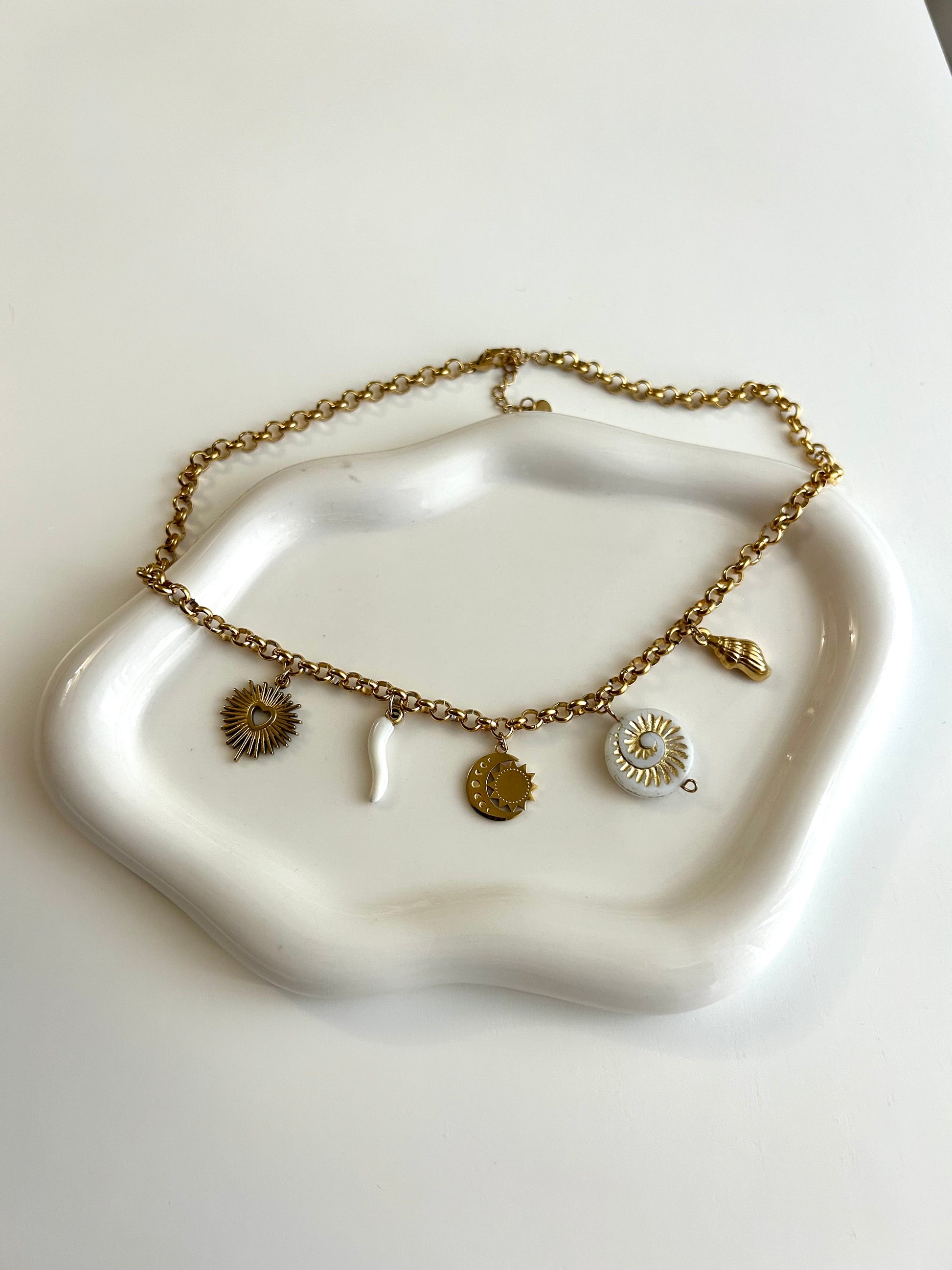 Collana 5 ciondoli