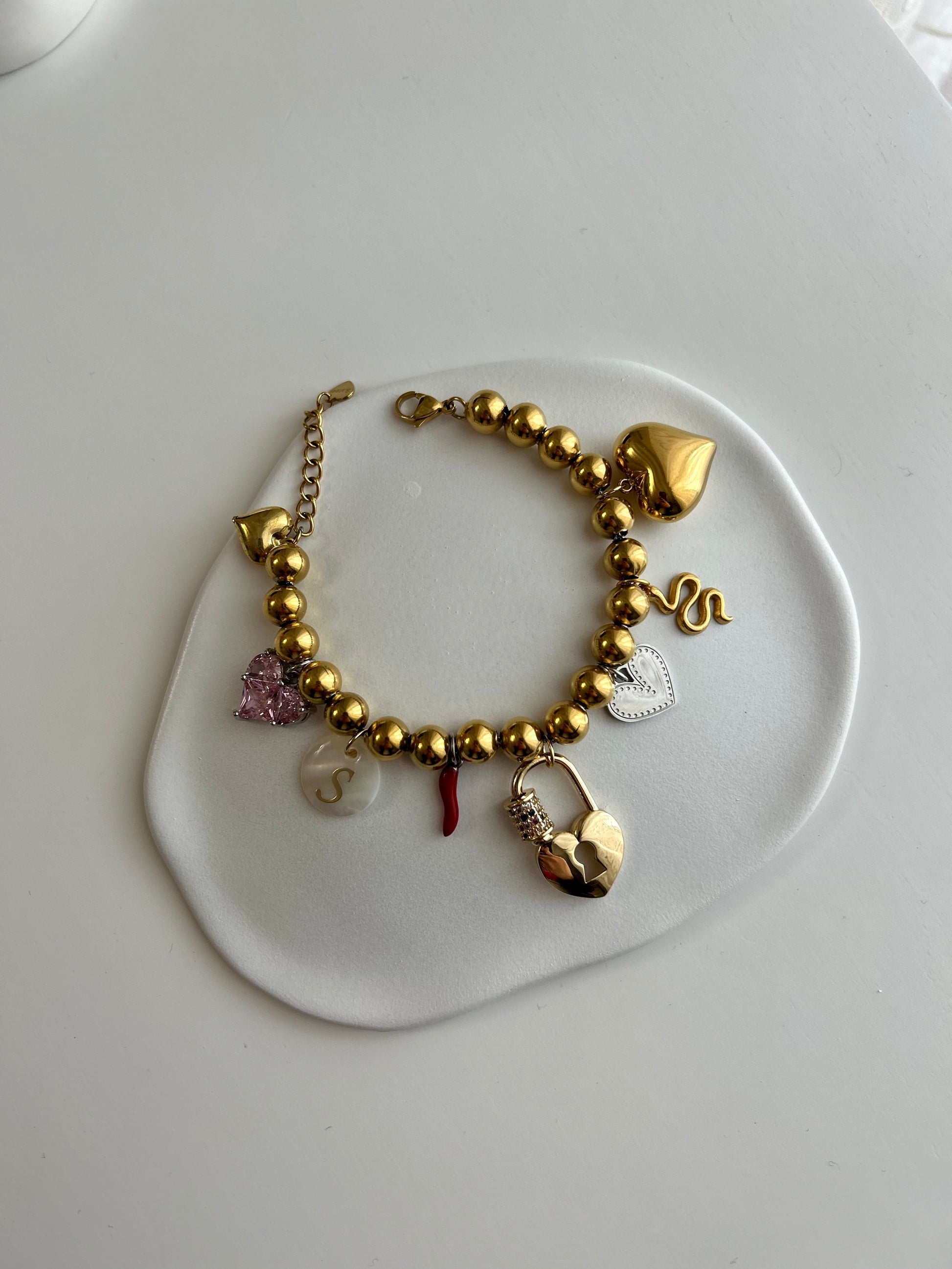 Bracciale 7 ciondoli