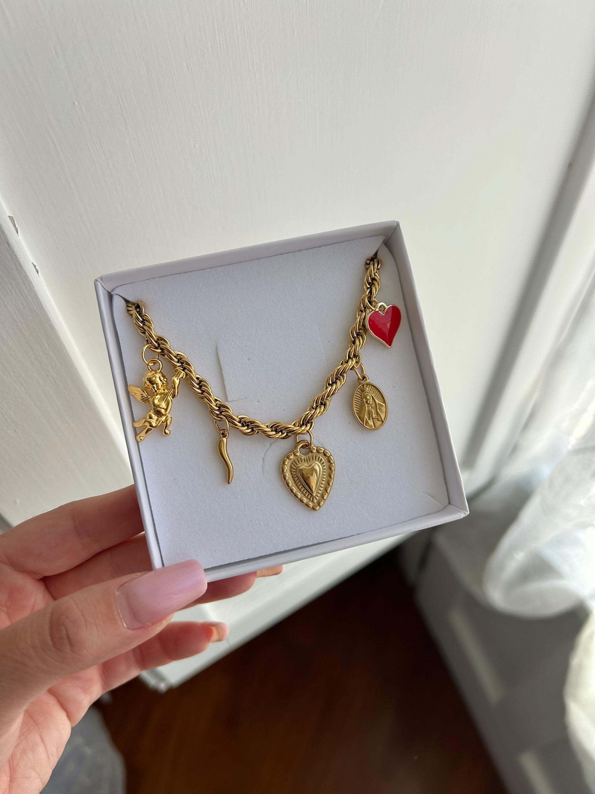 Collana 5 ciondoli