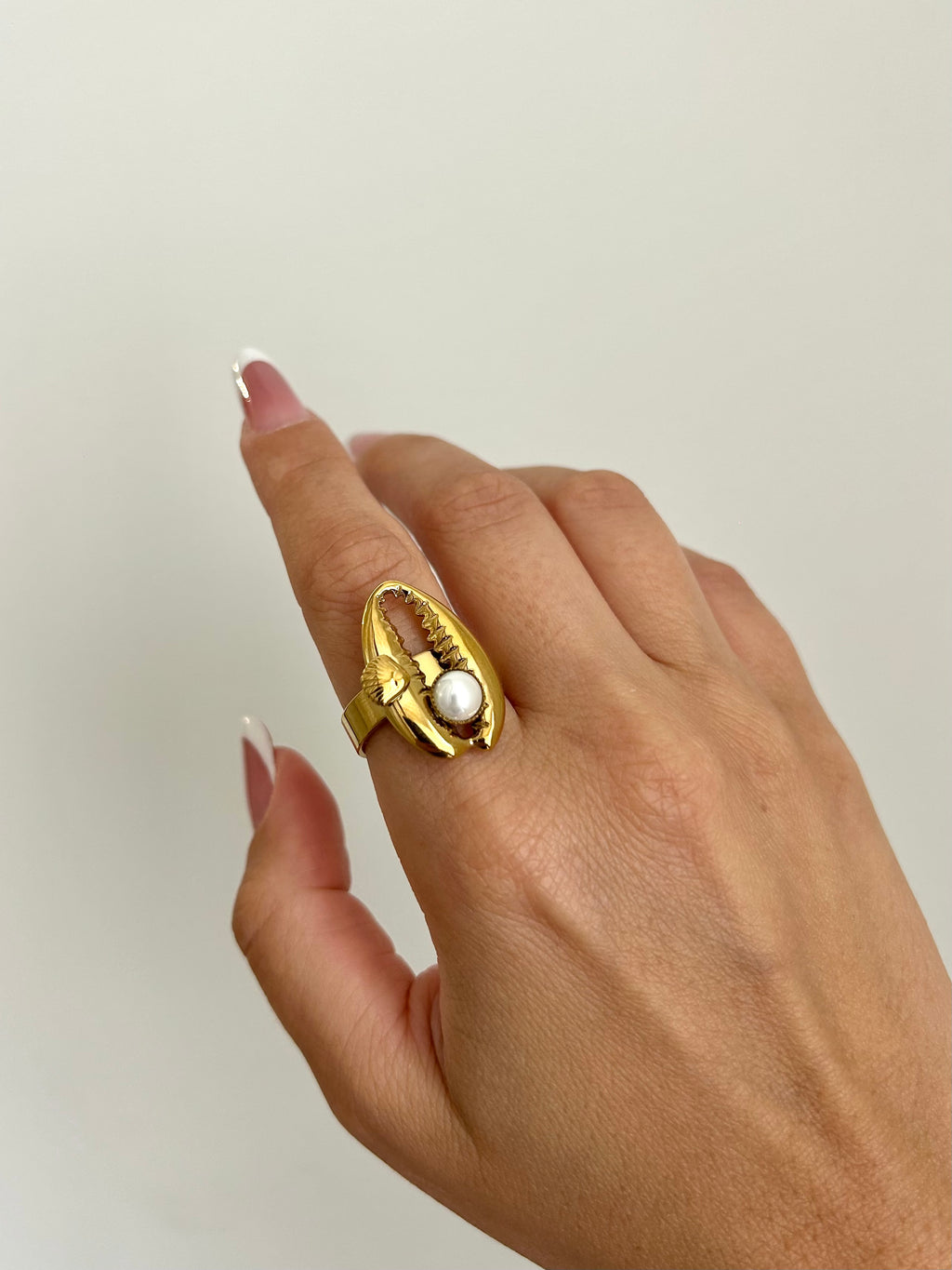 Anello Cowrie Shell