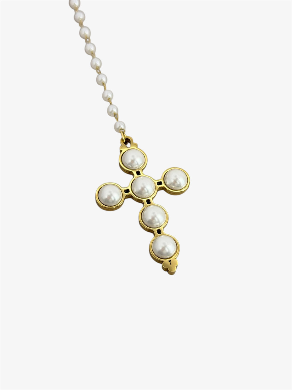 Collana PEARL CROSS