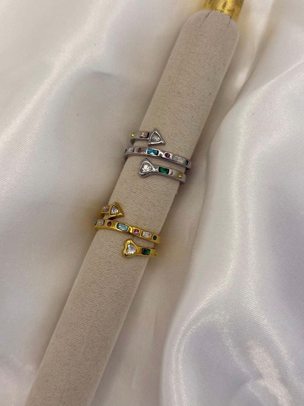 Anello Vortice Zirconato