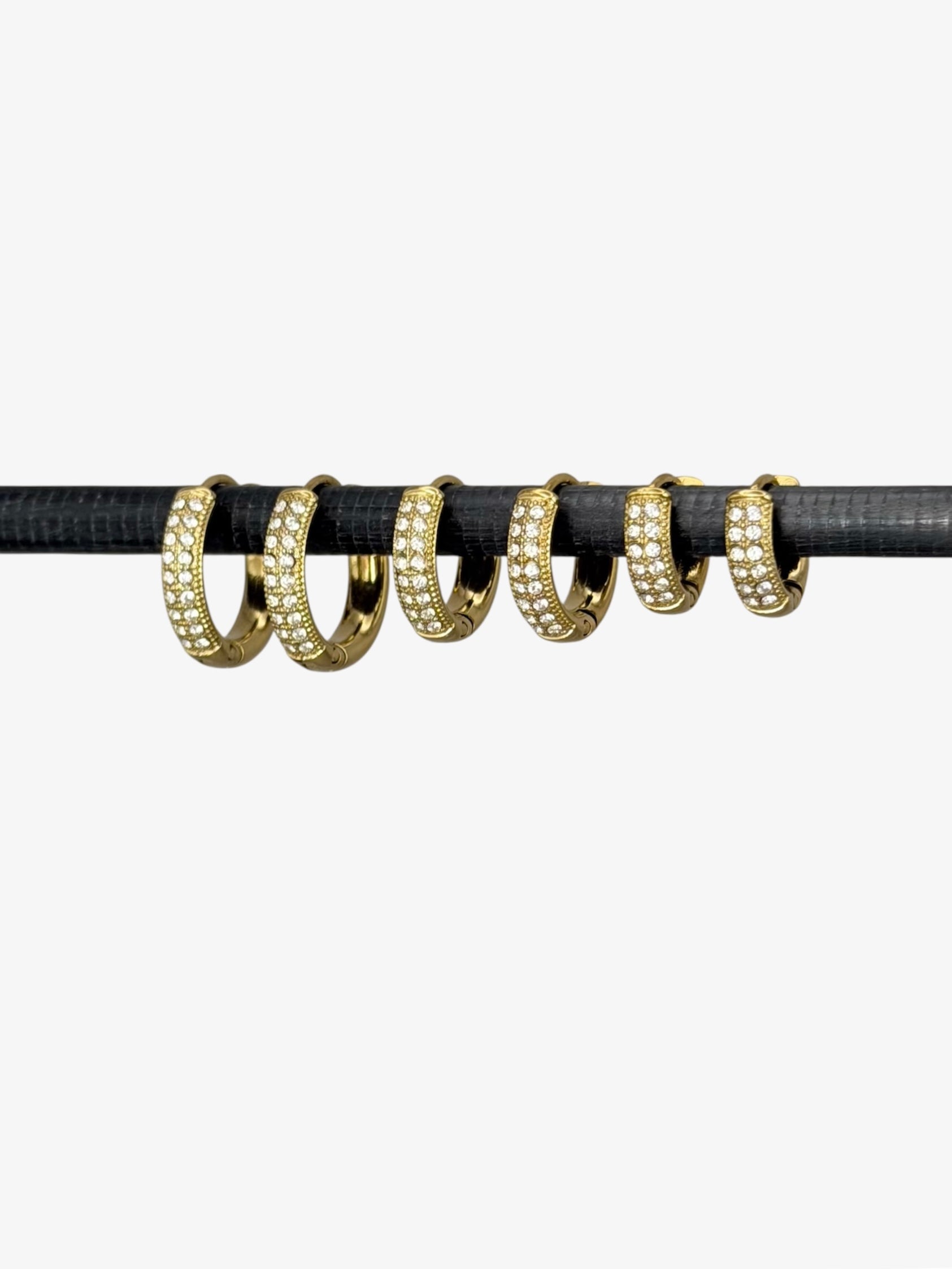 SET 6 Orecchini LUX gold