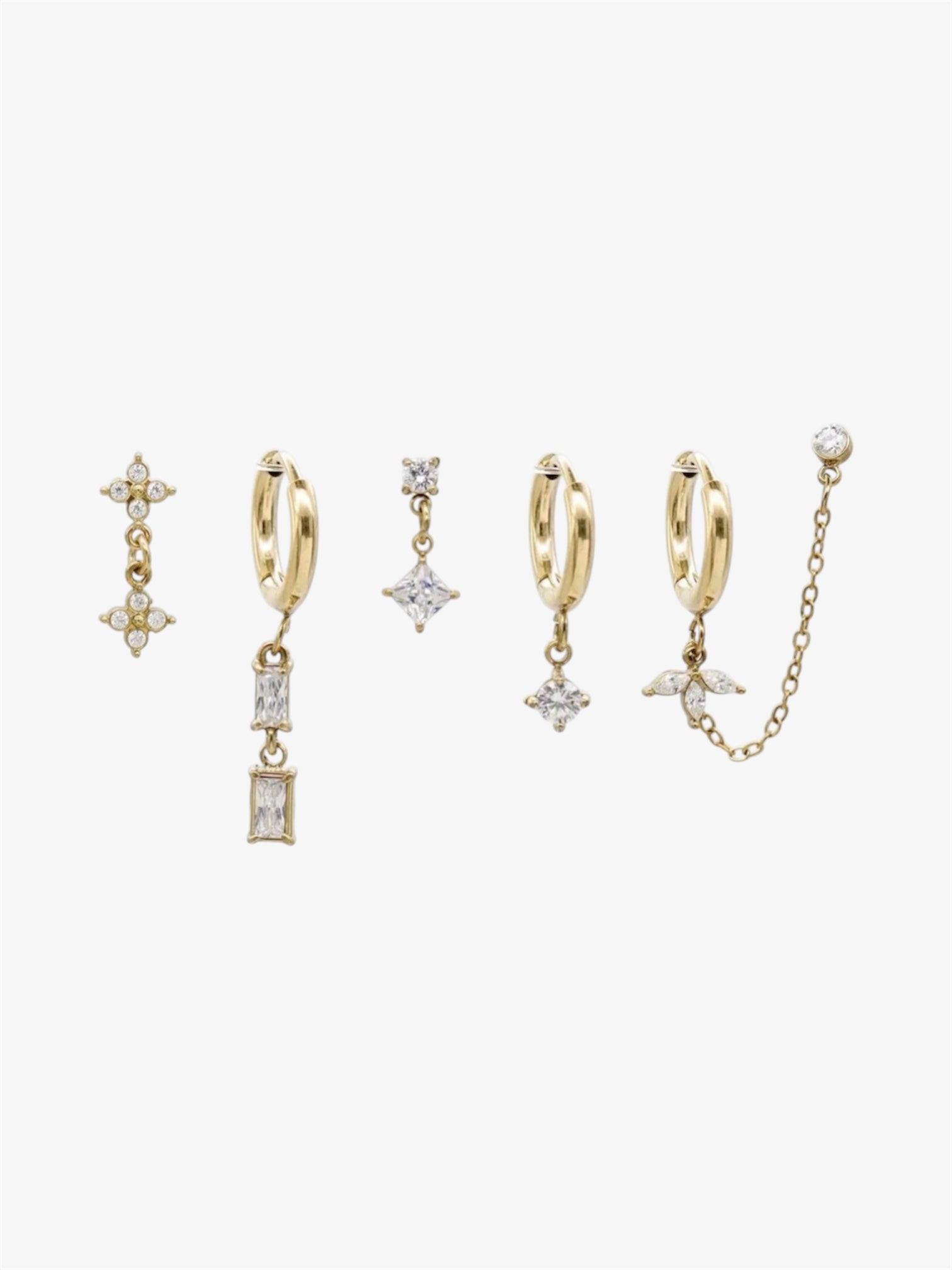 SET 6 Orecchini LUCE