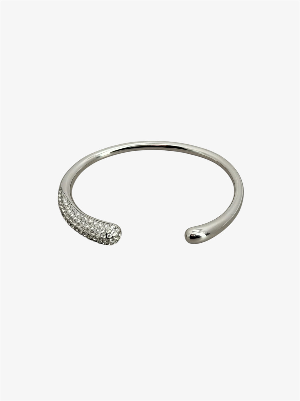 Bracciale Flow Pavé silver