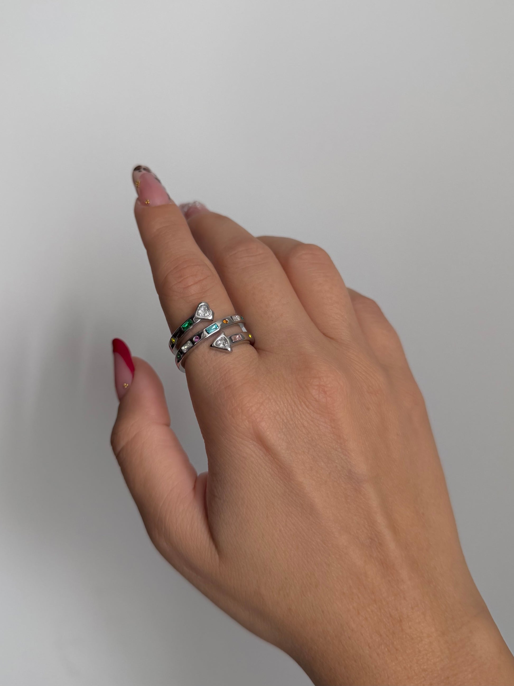 Anello Vortice Zirconato