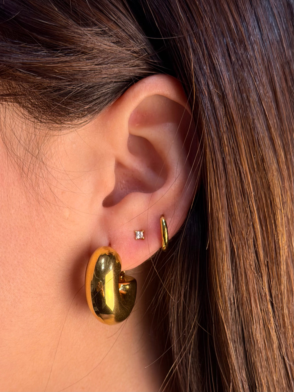 Orecchini Mini Bold gold