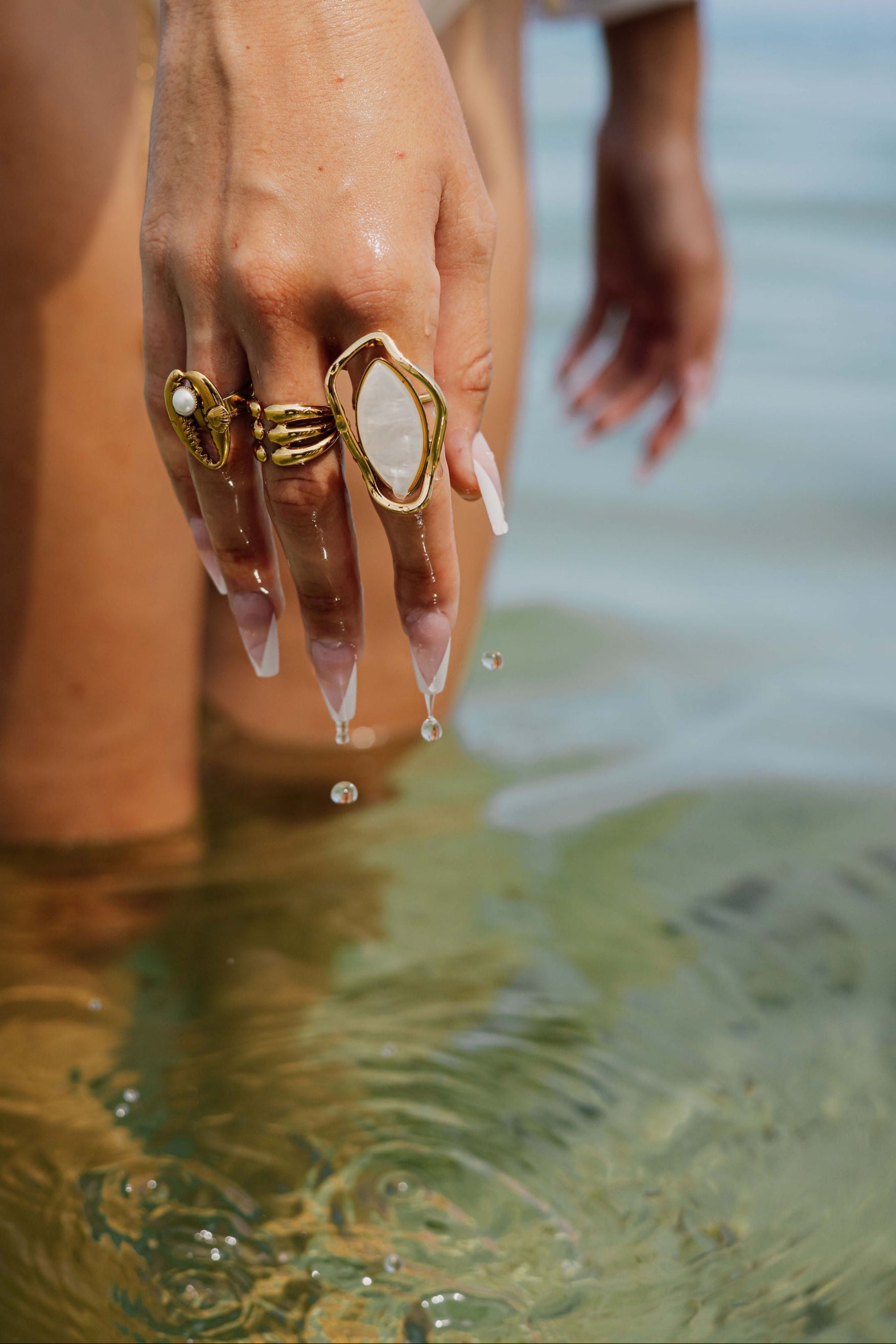 Anello Cowrie Shell