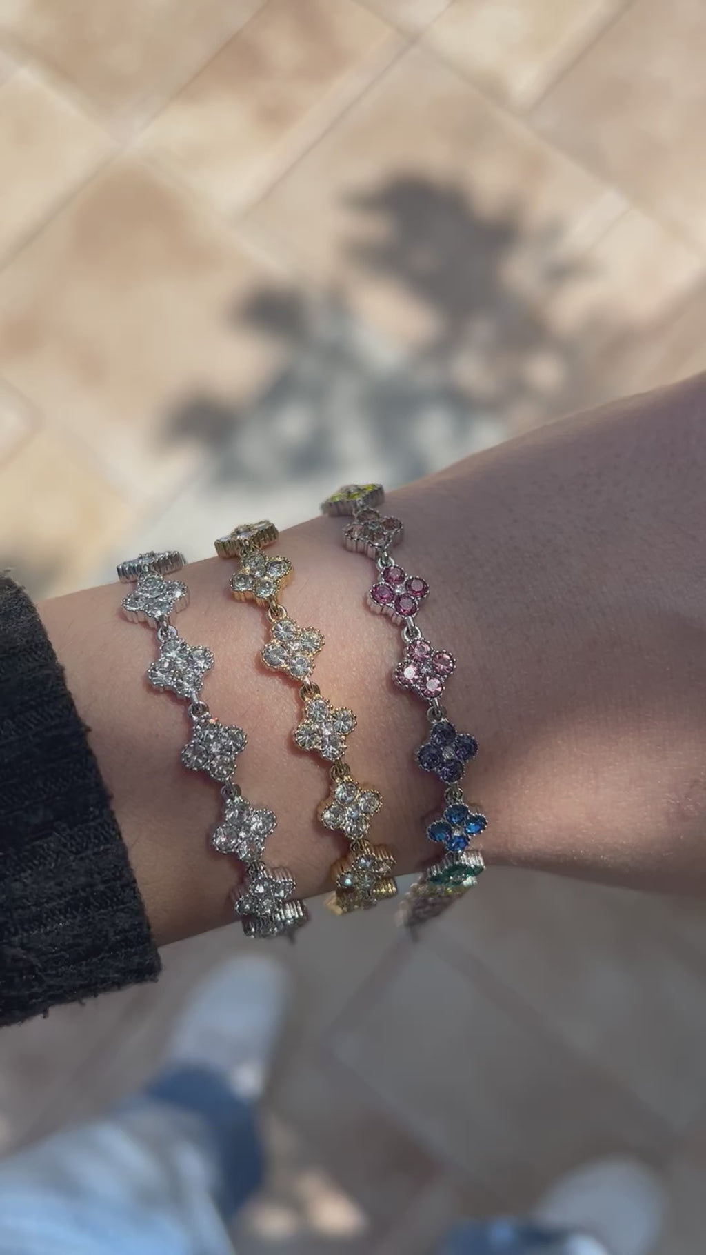Bracciale Van Zirconato